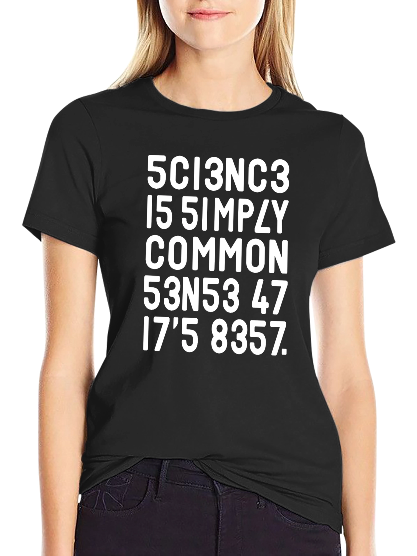 Black Science Common Sense T-Shirt view 2