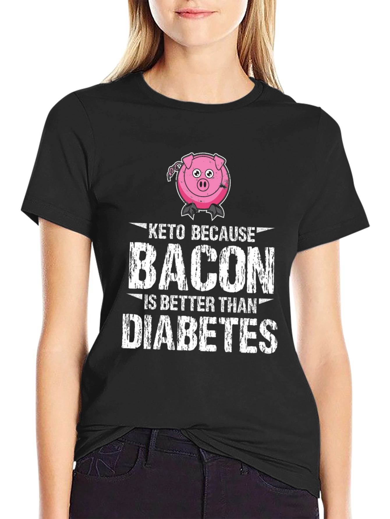 Keto Because Bacon is Better T-Shirt - 2