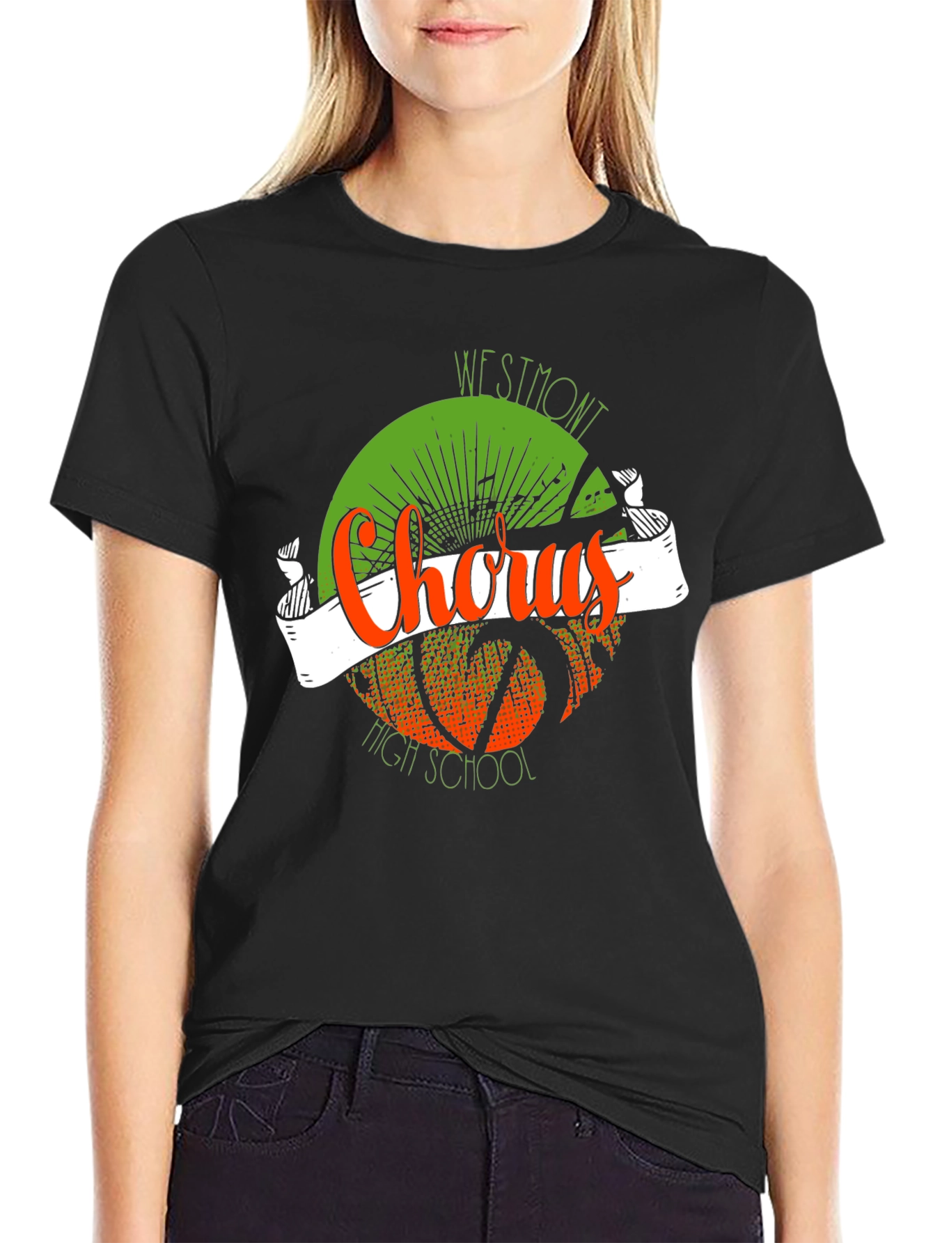 Black Westmont High Chorus Graphic T-Shirt view 2