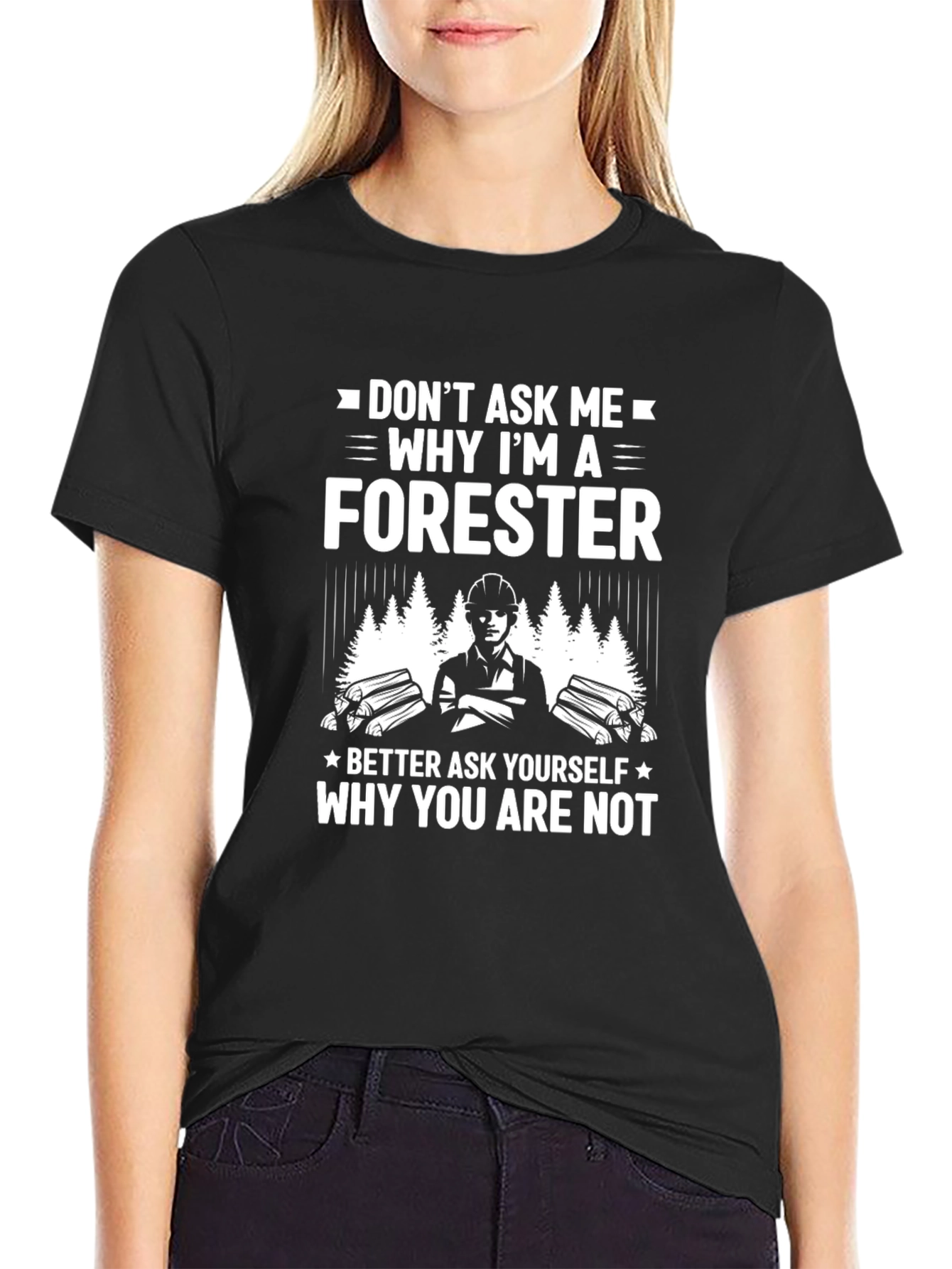 Black Forester Graphic T-Shirt - Ask Yourself Why You Are Not view 2