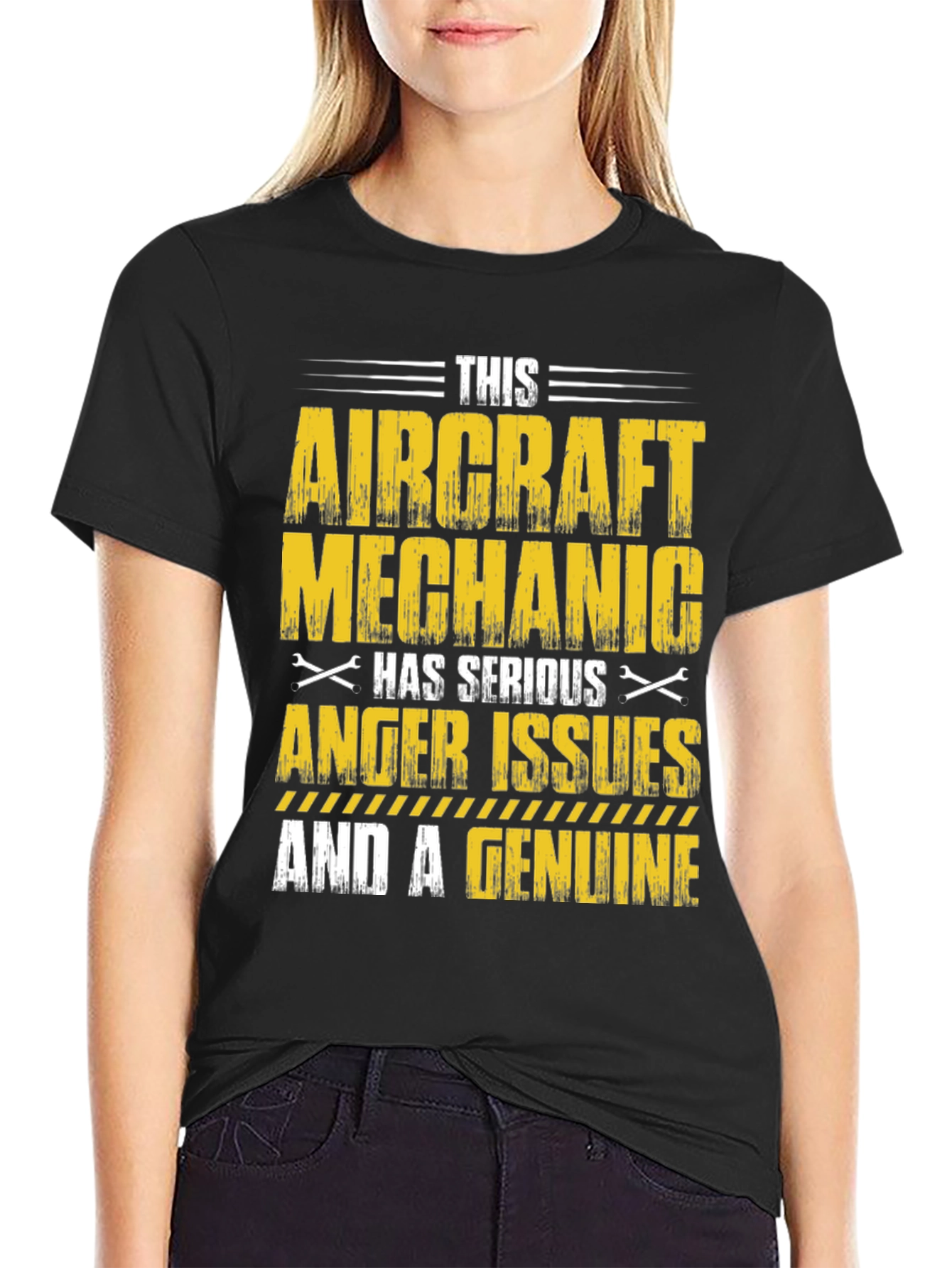 Aircraft Mechanic Anger Issues T-Shirt - 2