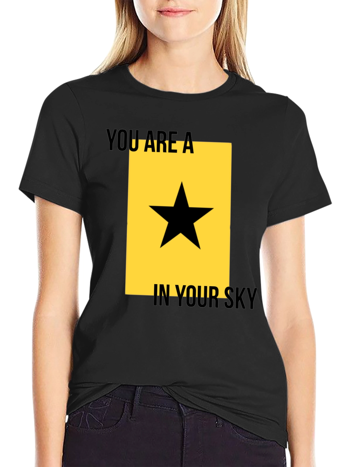 Black Star in Your Sky Graphic Tee view 2