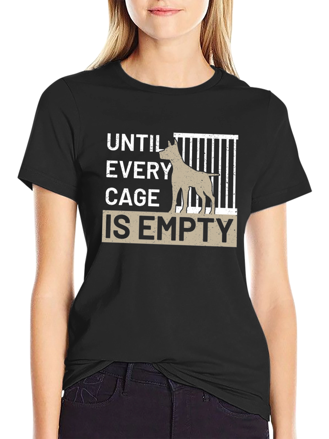 Until Every Cage is Empty T-Shirt - 2