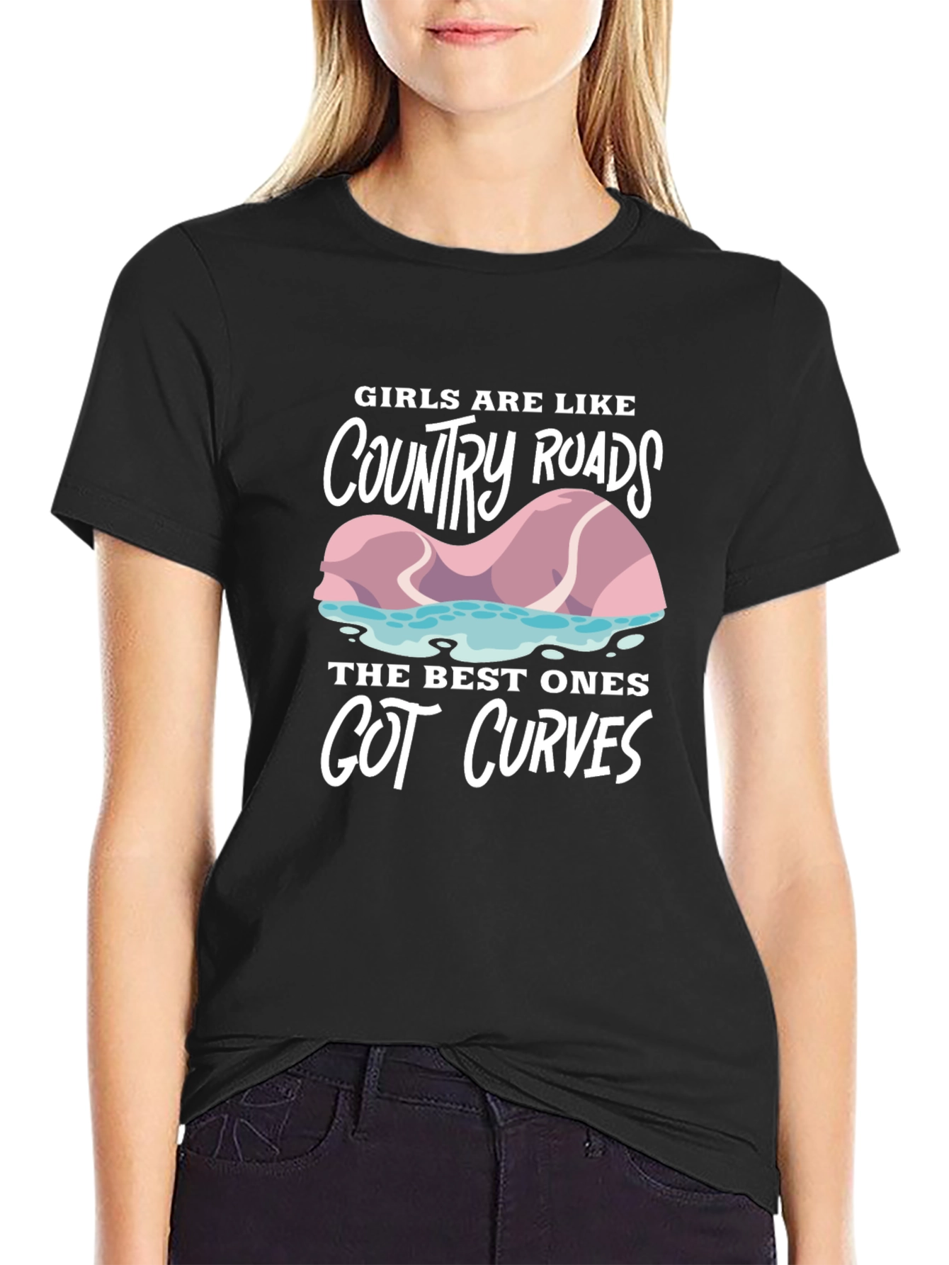 Girls Like Country Roads T-Shirt - 2