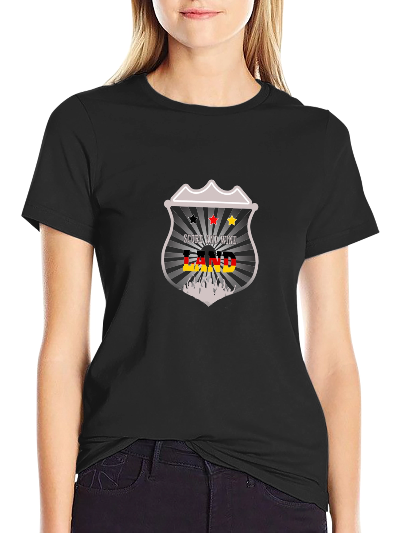 Score And Wine Land Graphic Tee - 2