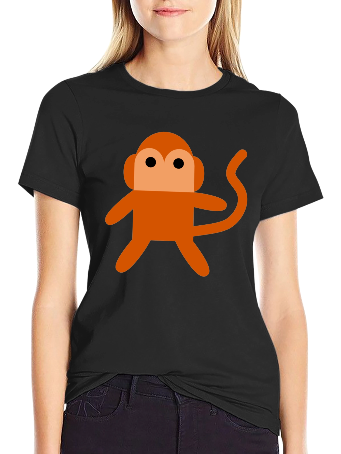Black Monkey Graphic Tee - Fun & Stylish view 2