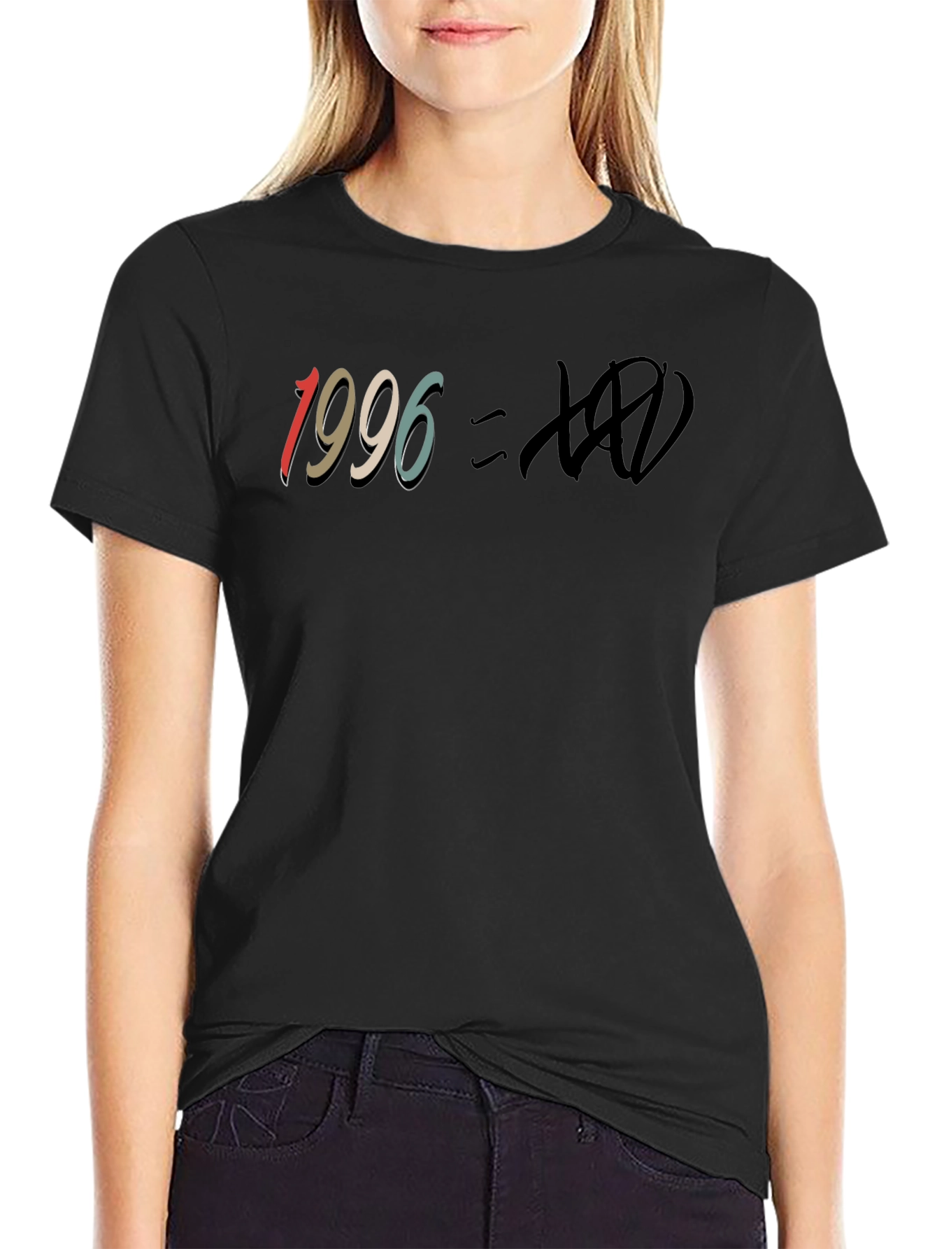 Black 1996 T-Shirt XOXO view 2