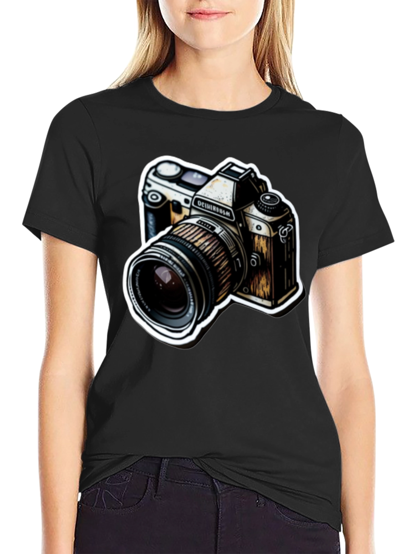 Vintage Camera Graphic Tee - Photography Lover Shirt - 2