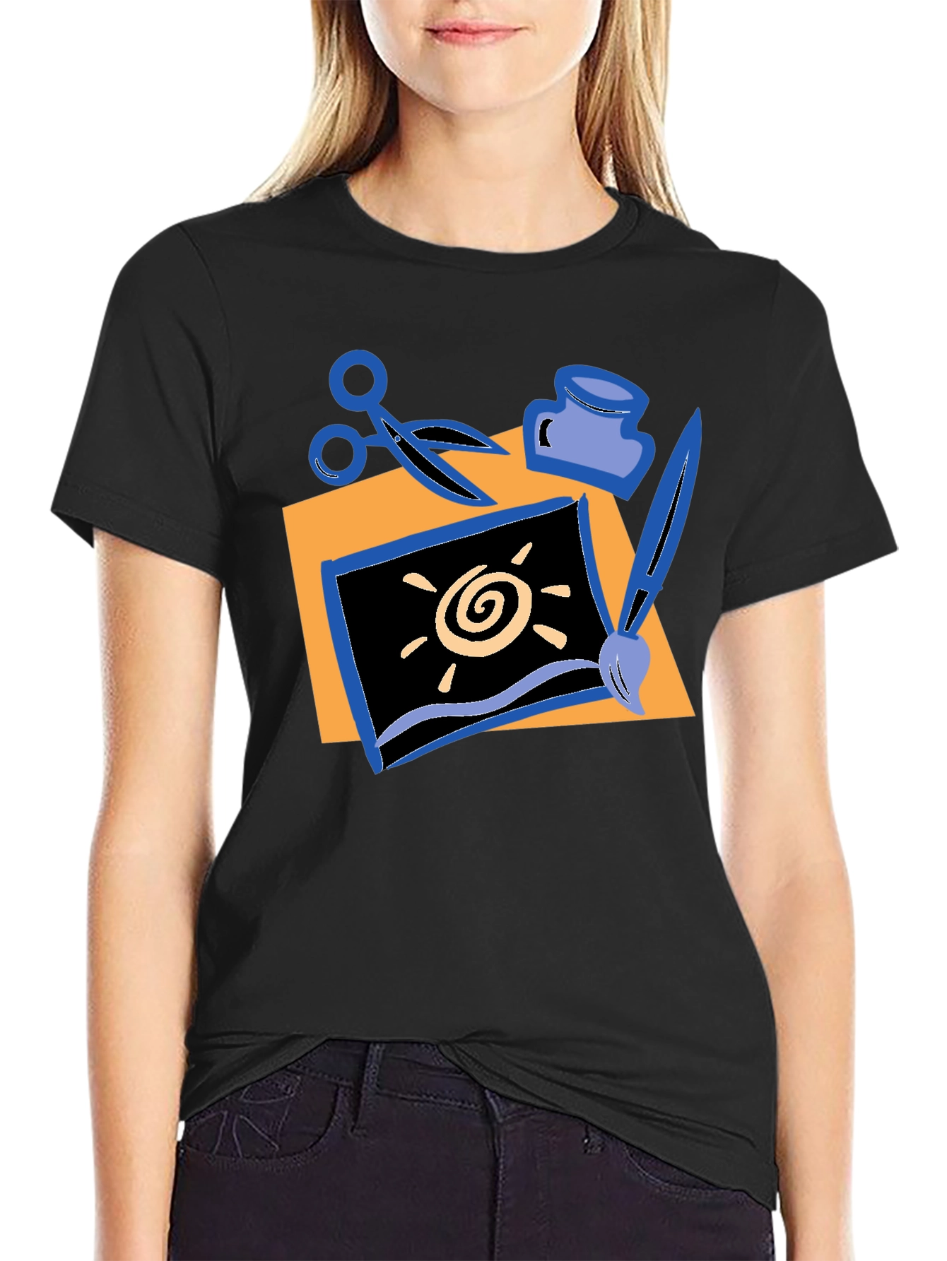 Art Studio Graphic T-Shirt - Artsy Style - 2
