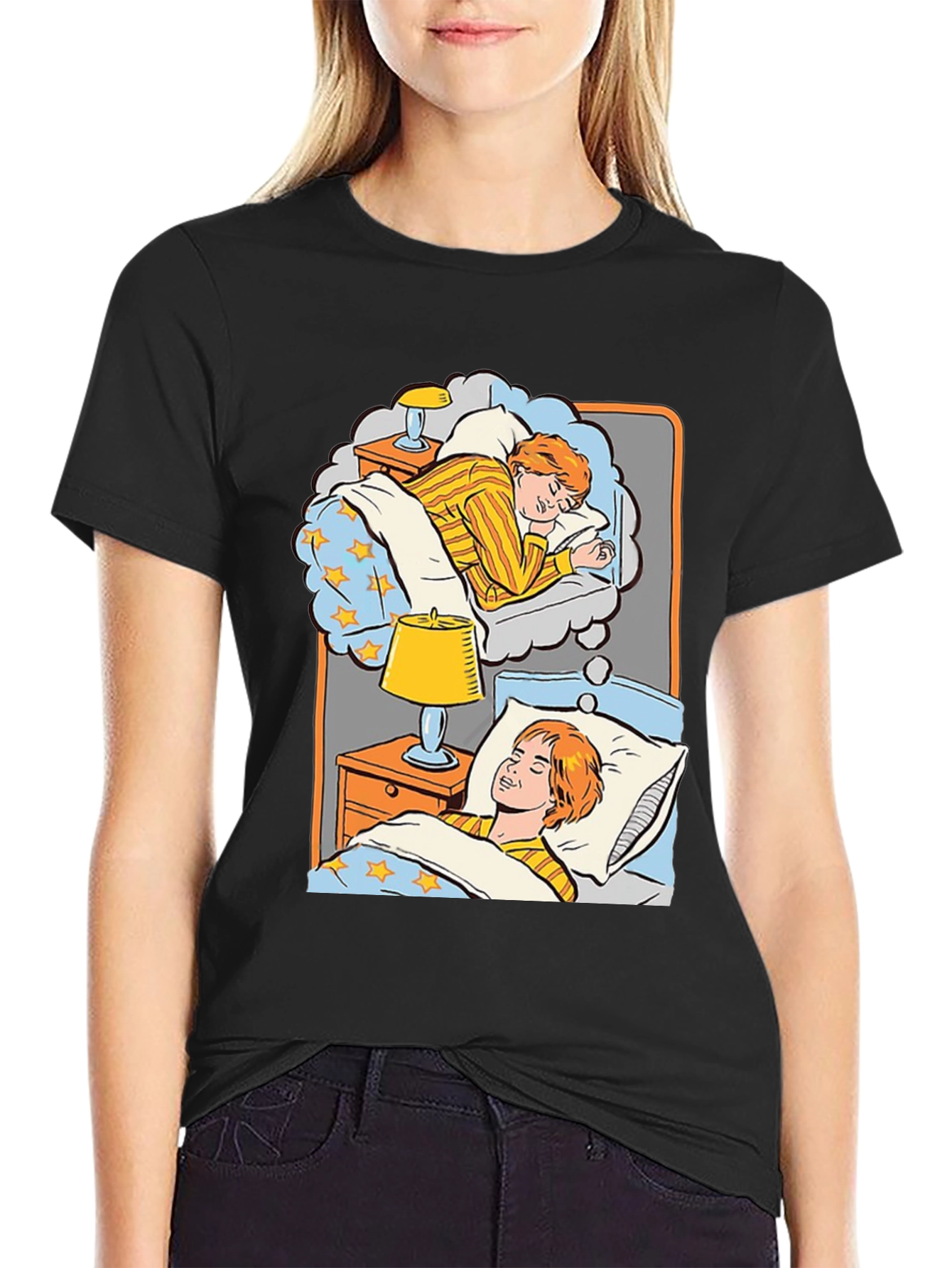 Black Dream Within a Dream T-Shirt view 2