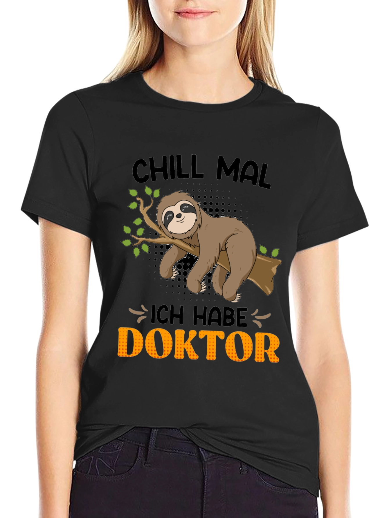 Chill Mal Doktor Sloth Tee - Relax in Style! - 2