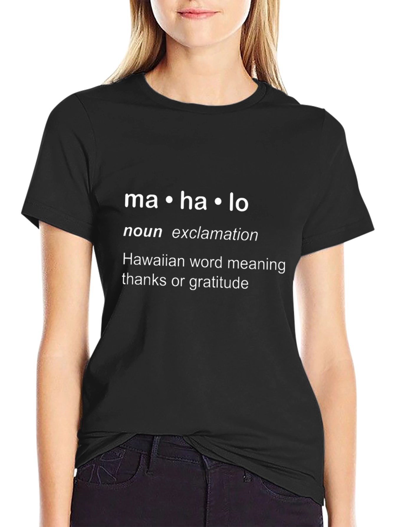 Mahalo Hawaiian T-Shirt - Gratitude Tee - 2