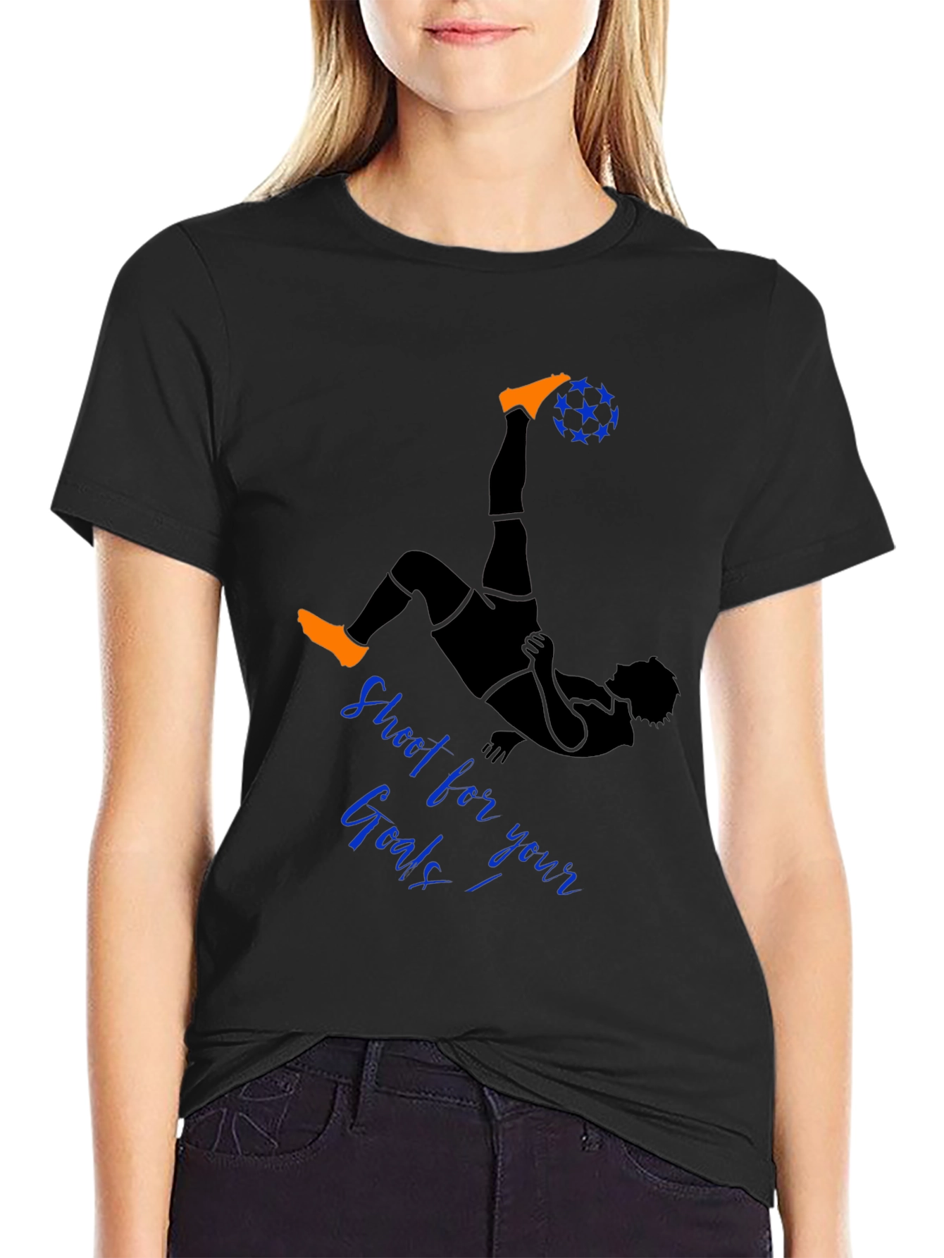 Shoot For Your Goals Graphic Tee - 2