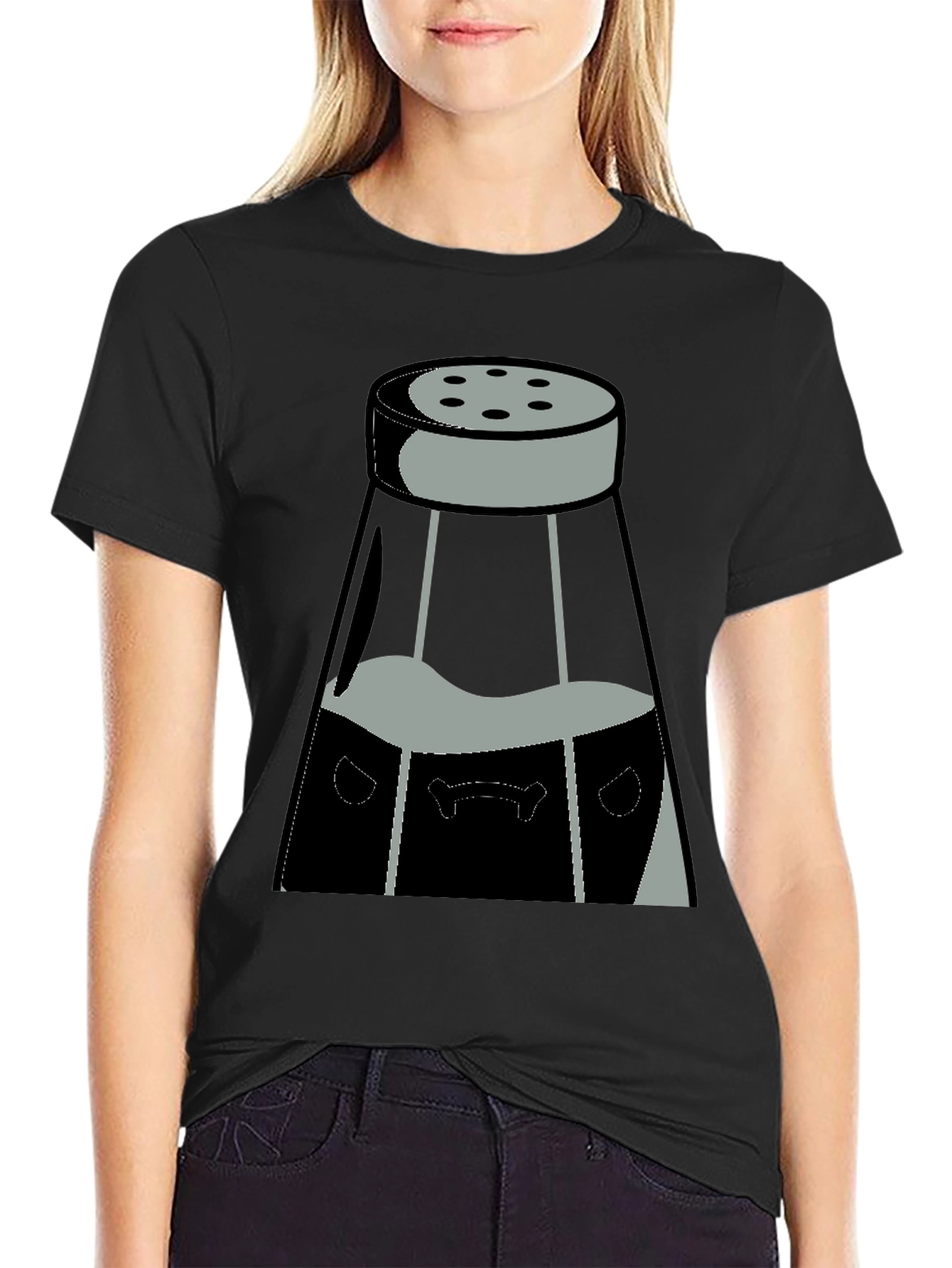 Salt Shaker Graphic Tee - Black - 2