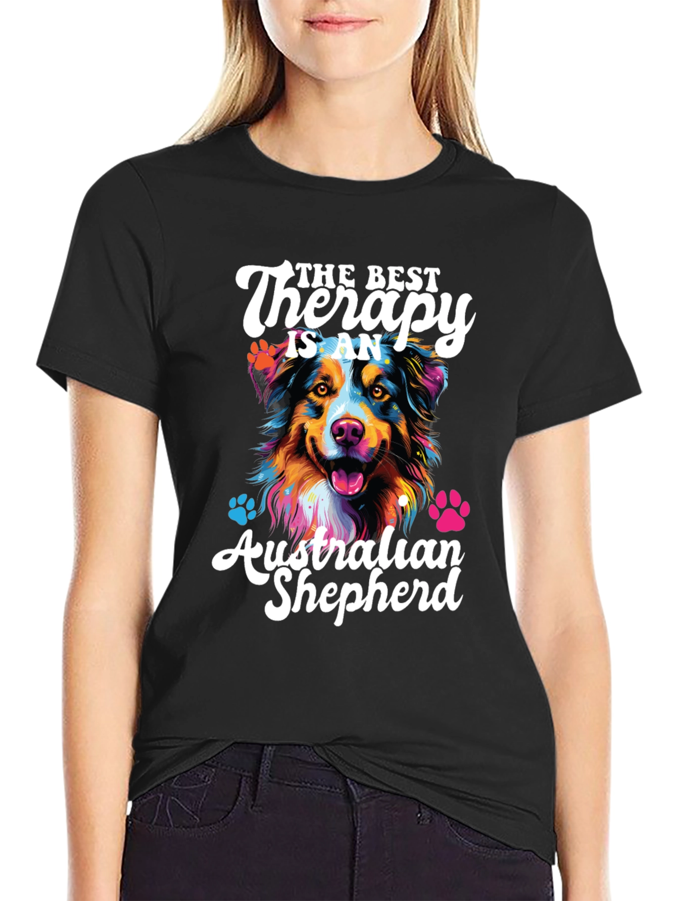 Australian Shepherd Therapy T-Shirt - 2
