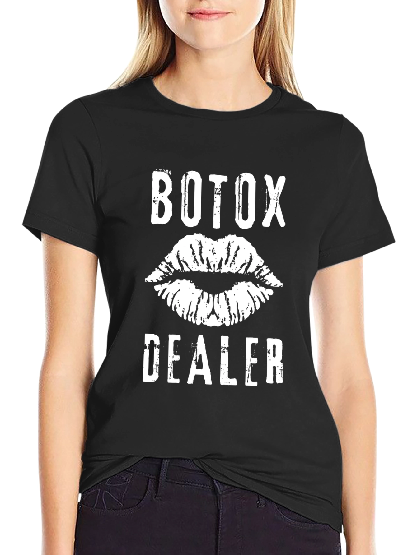 Black Botox Dealer Graphic Tee - Unisex Short Sleeve view 2