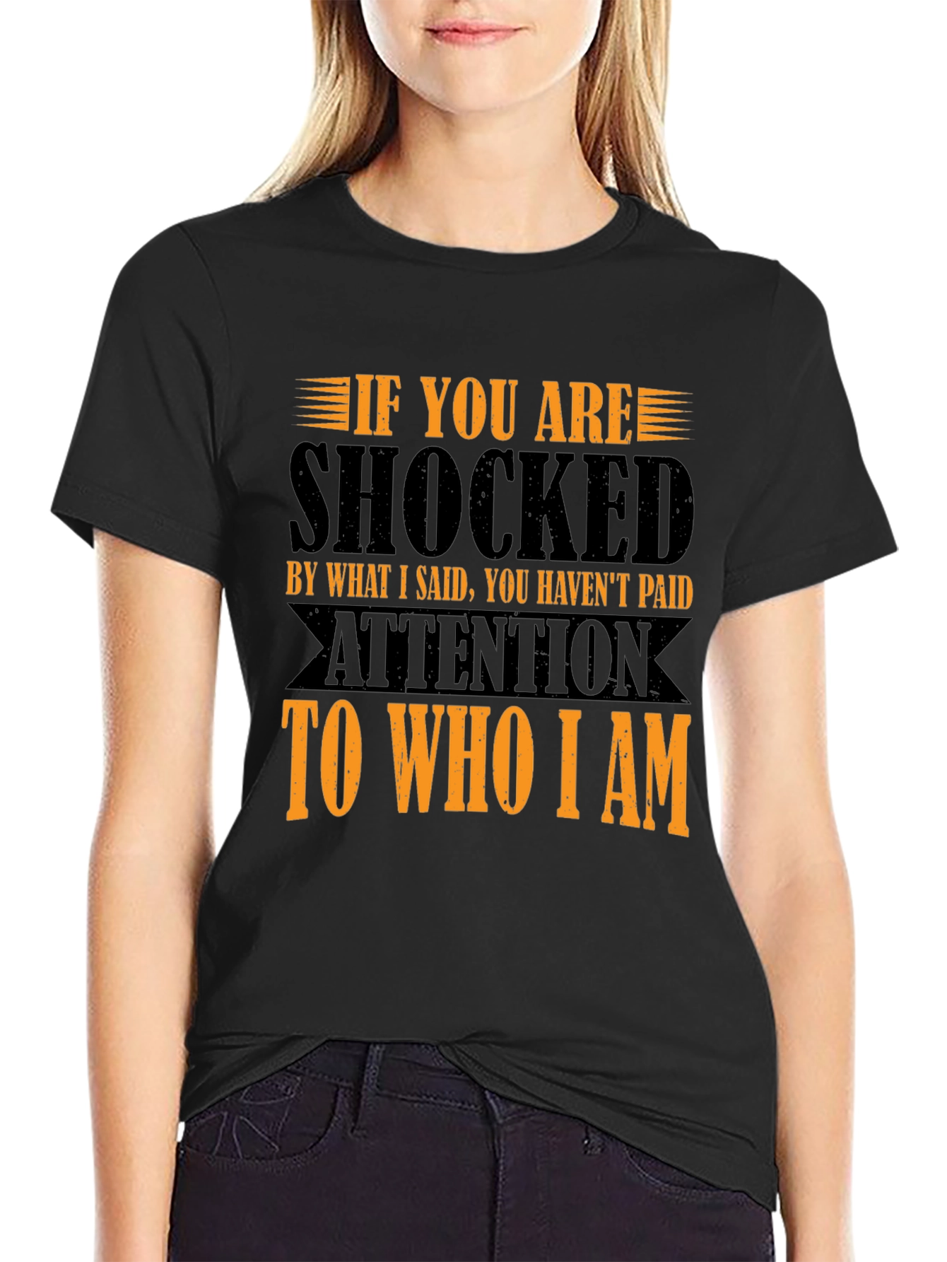 Black Shocked T-Shirt: If You Haven't Paid Attention view 2