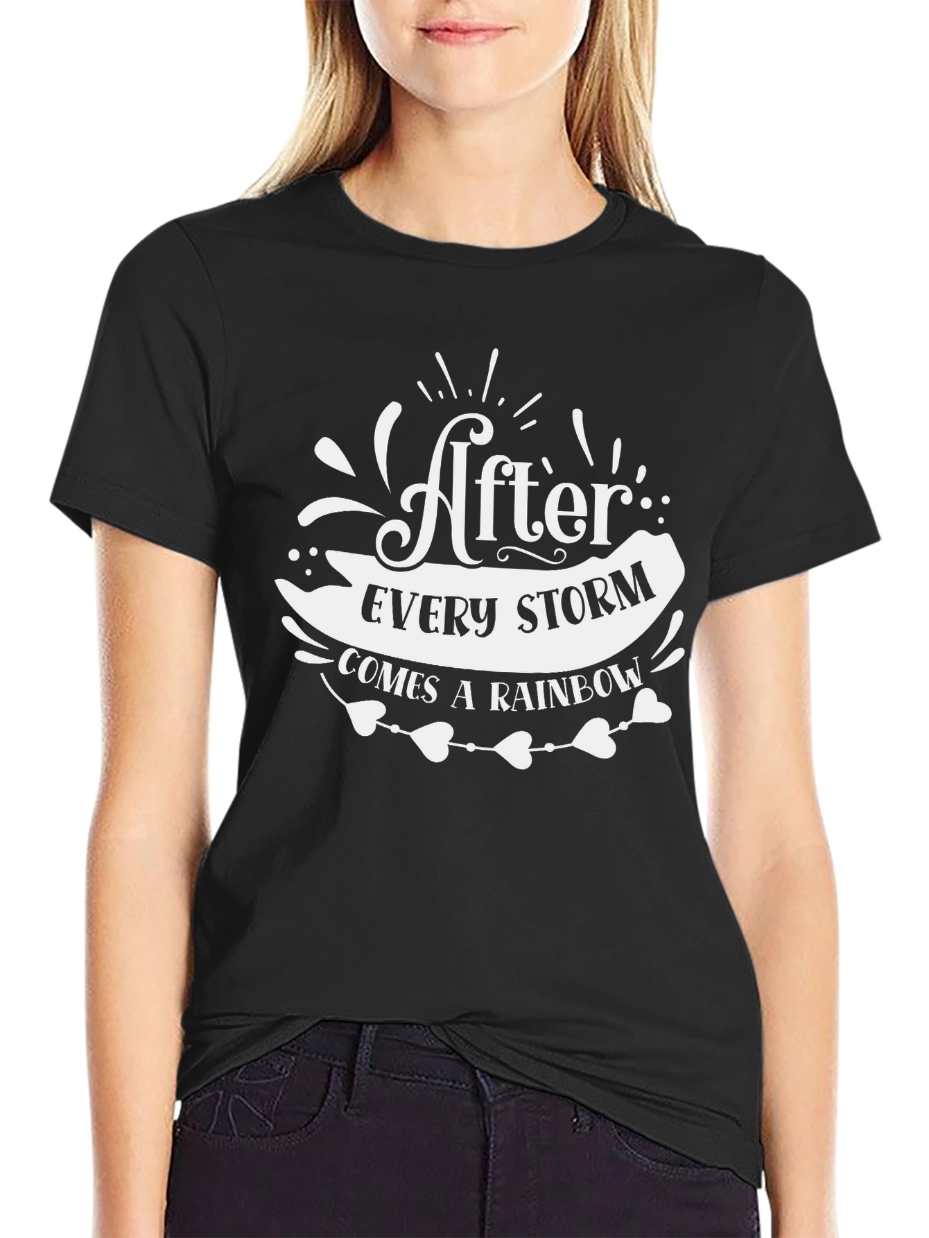 Inspirational 'After Every Storm' Graphic Tee - 2