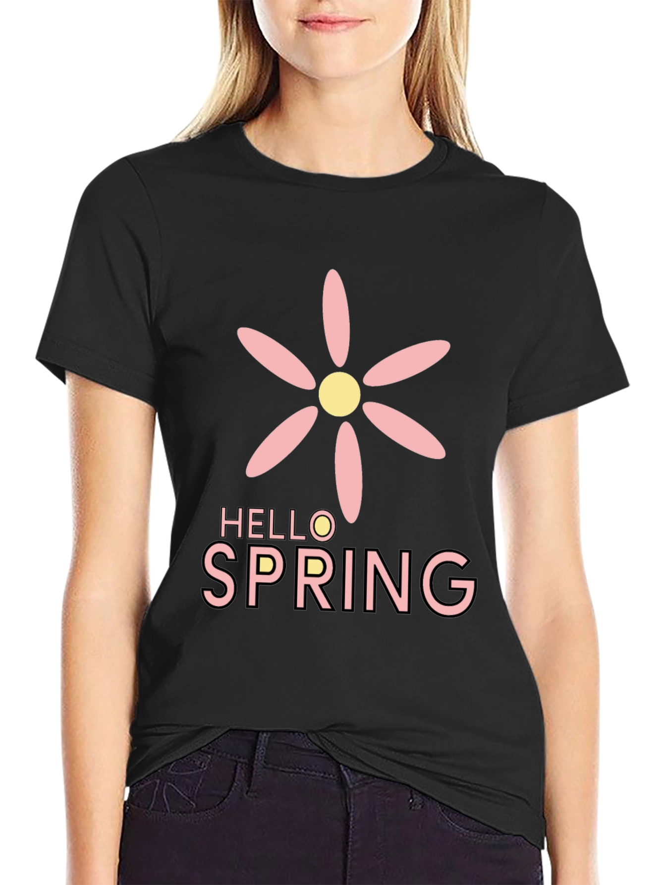 Hello Spring Graphic T-Shirt - 2