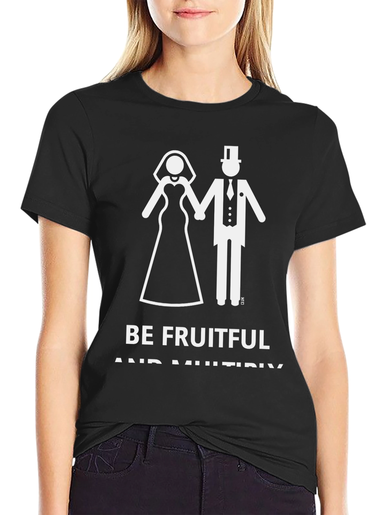 Black Be Fruitful T-Shirt view 2