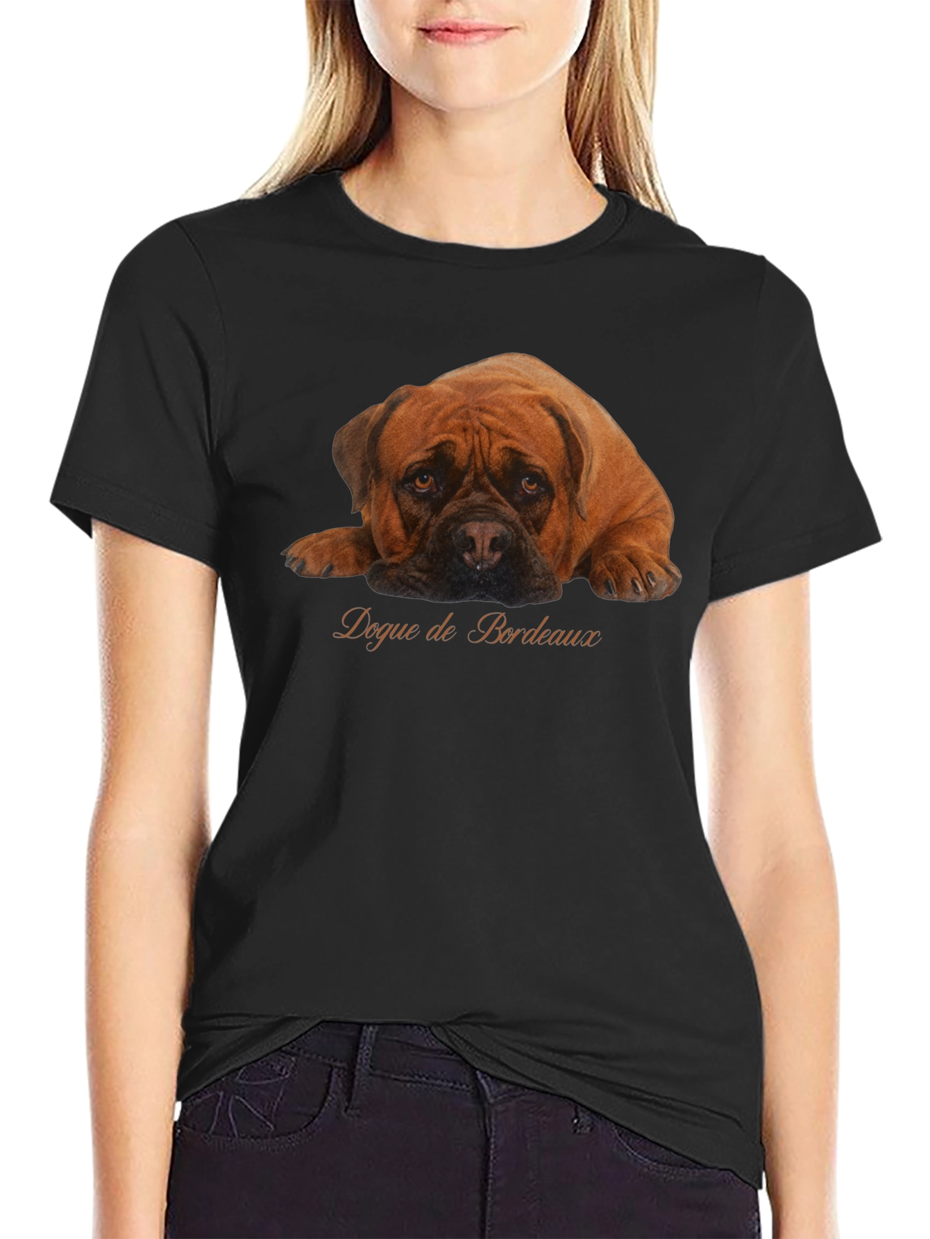 Black Dogue de Bordeaux Graphic Tee view 2