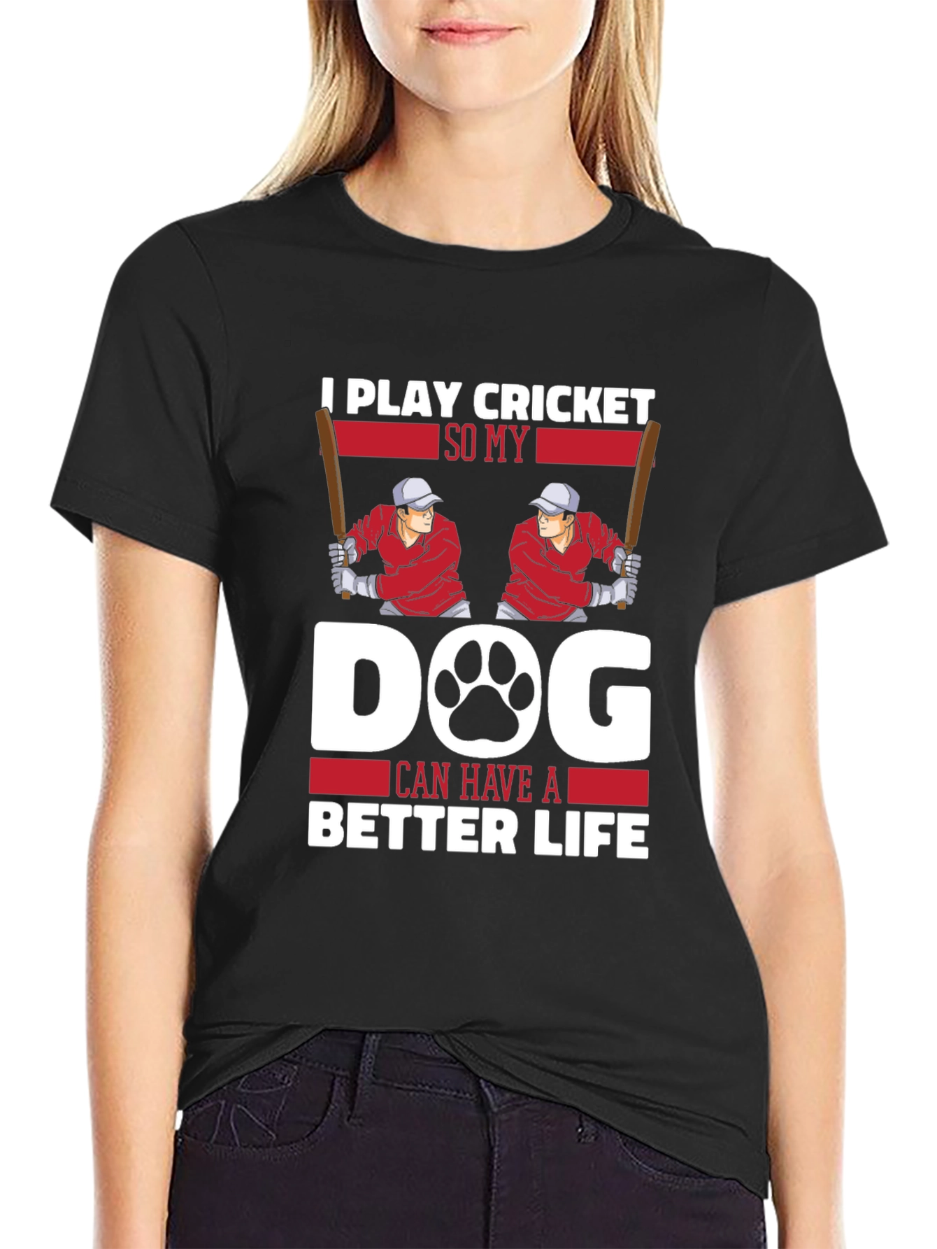 Cricket Dog Life T-Shirt - 2