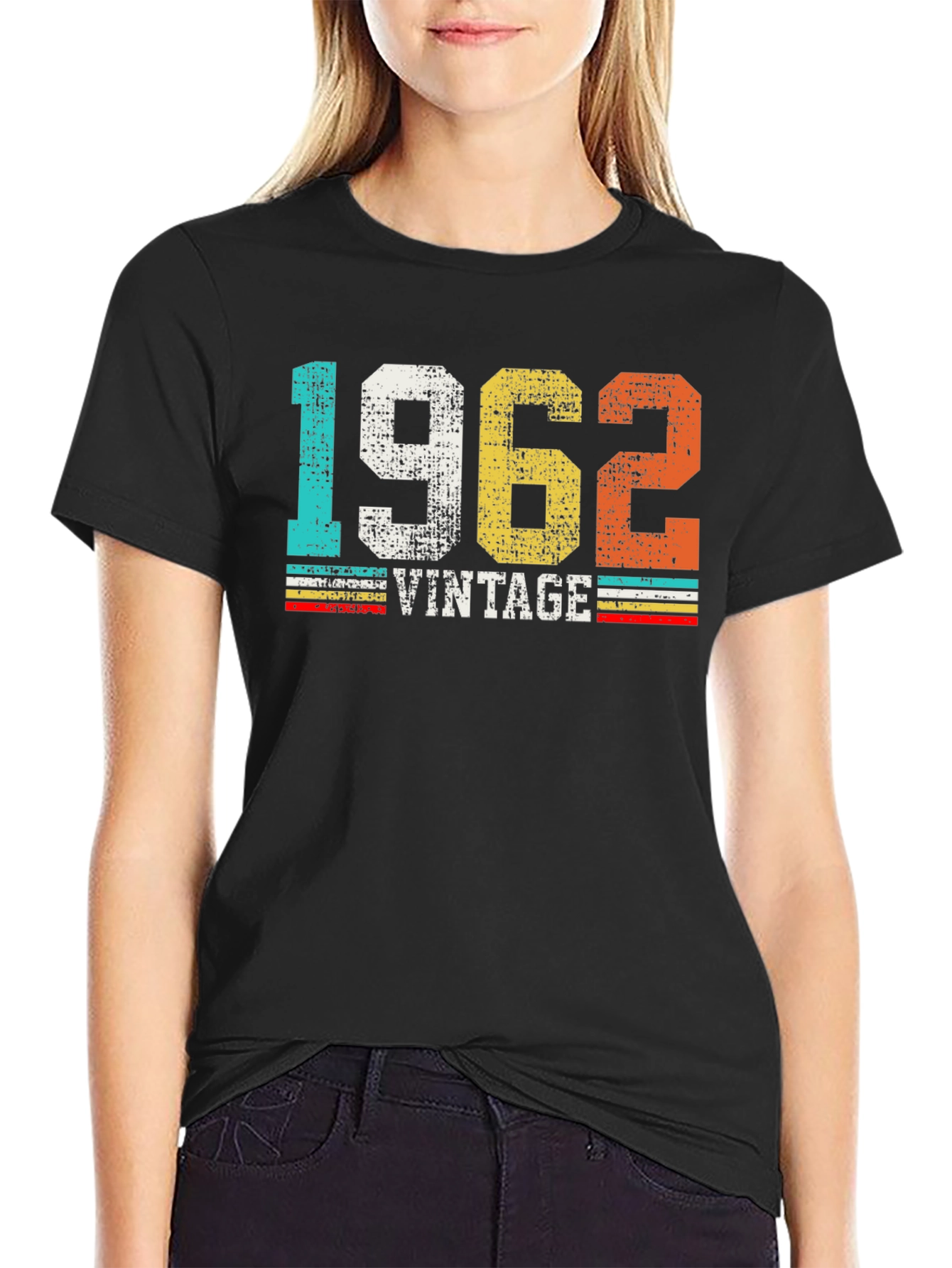 Black Vintage 1962 Graphic Tee view 2