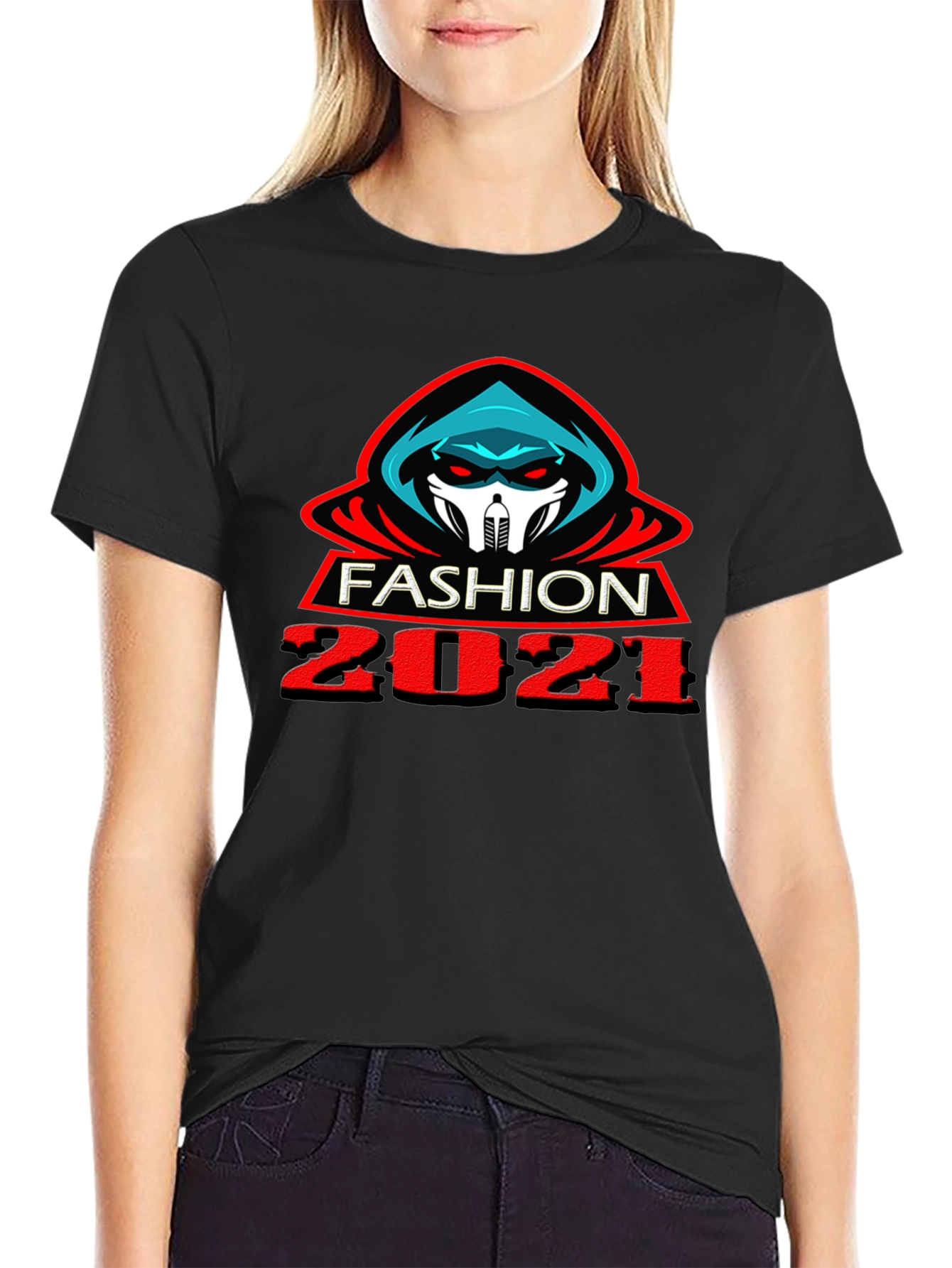 Black Fashion 2021 Graphic Tee - Modern Style view 2