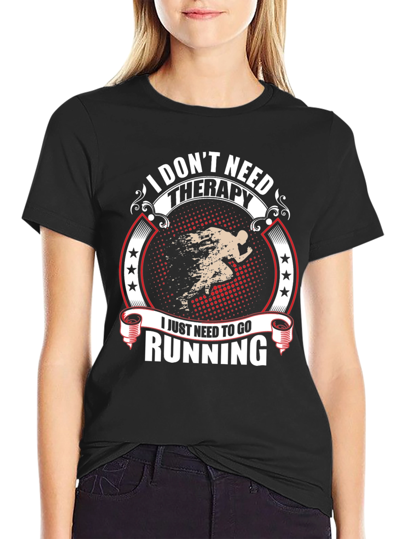 I Don't Need Therapy Running T-Shirt - 2