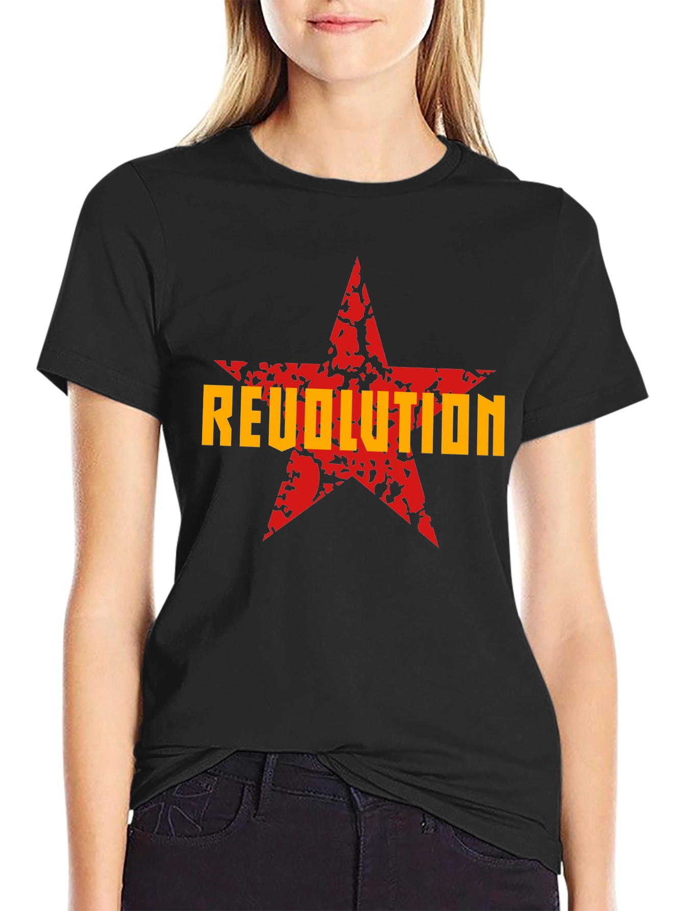 Revolution Star Graphic T-Shirt - Bold Statement Tee - 2