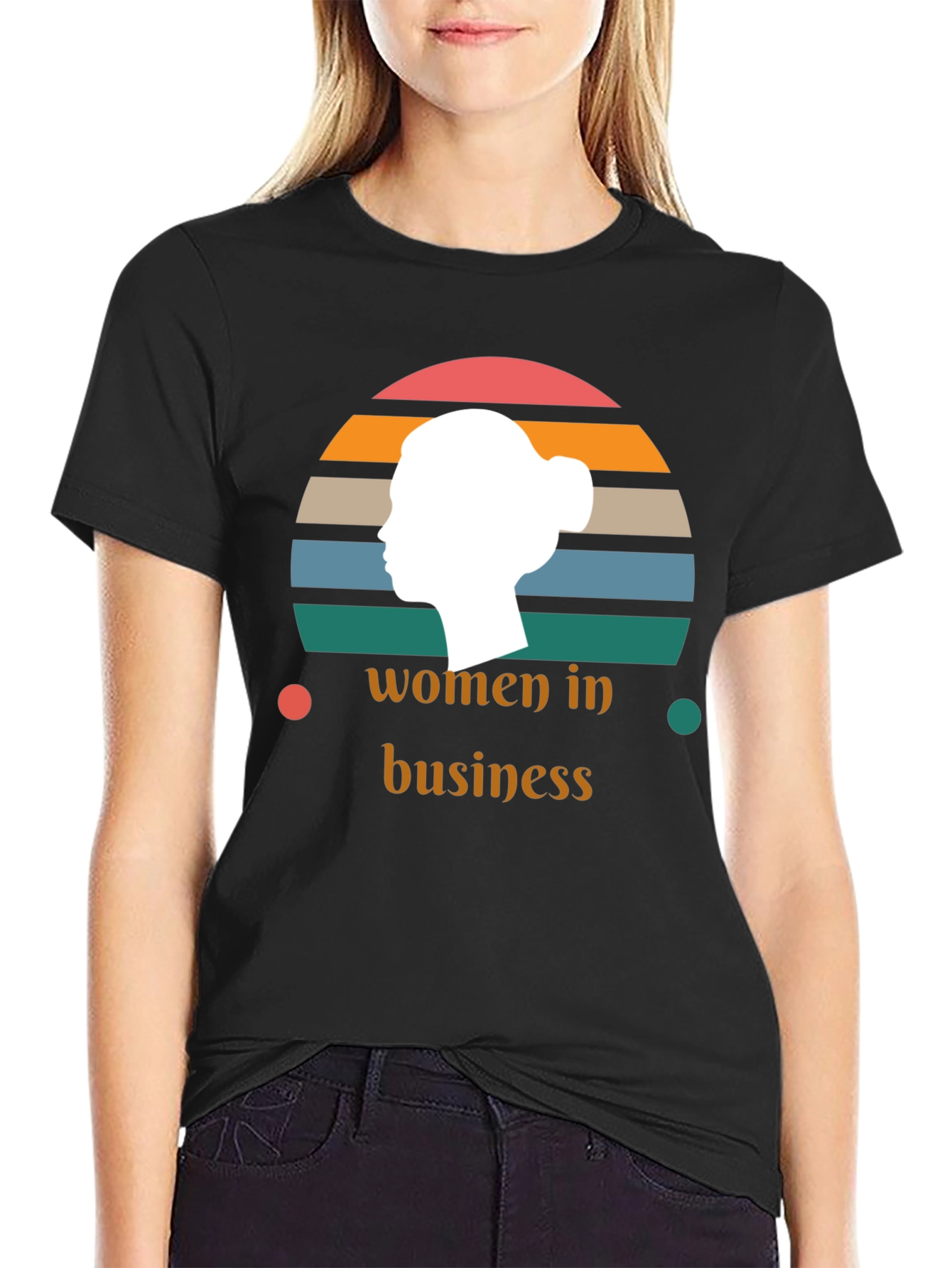 Women in Business Graphic Tee - Modern & Empowering - 2