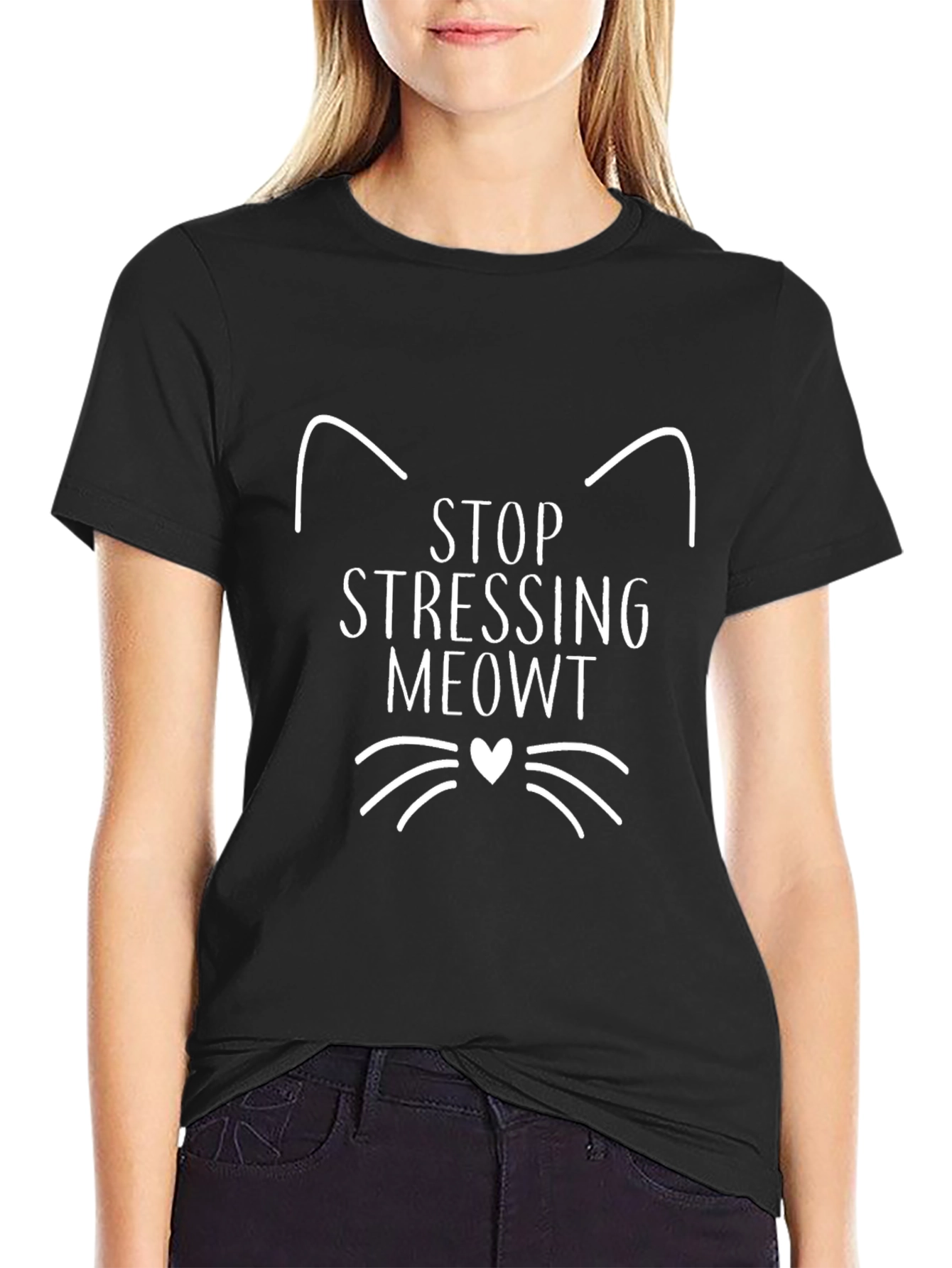 Stop Stressing Meowt Cat Lover Tee - 2