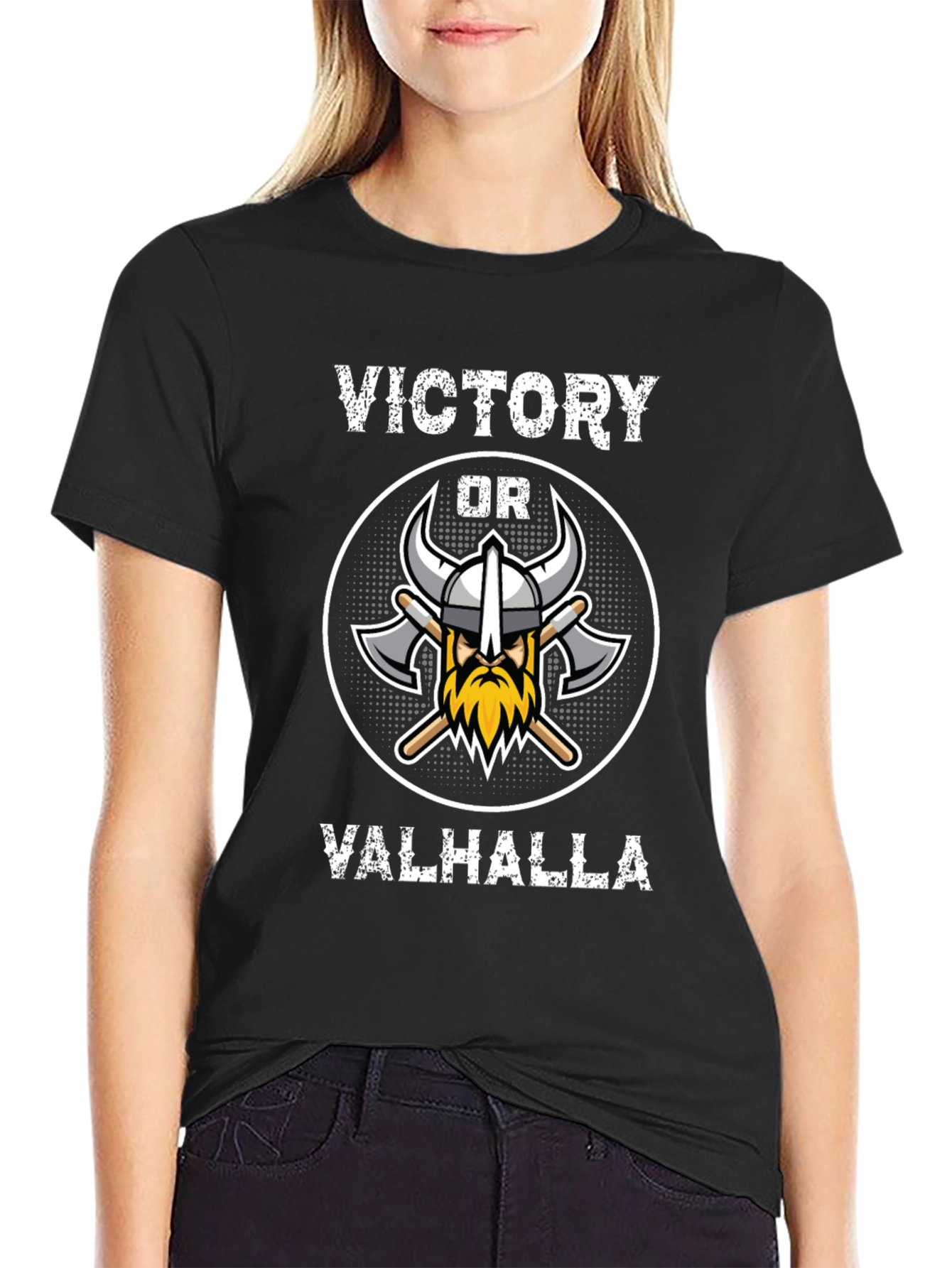 Victory or Valhalla Viking T-Shirt - 2