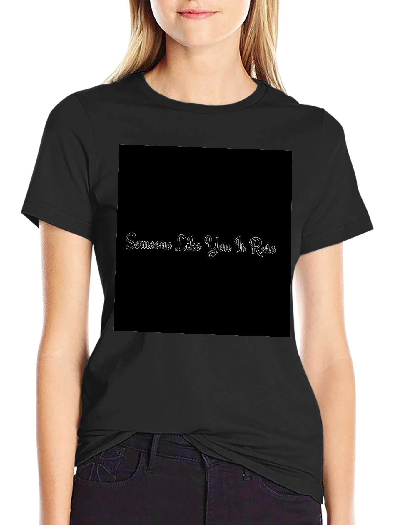 Black Rare Someone Like You Graphic Tee view 2