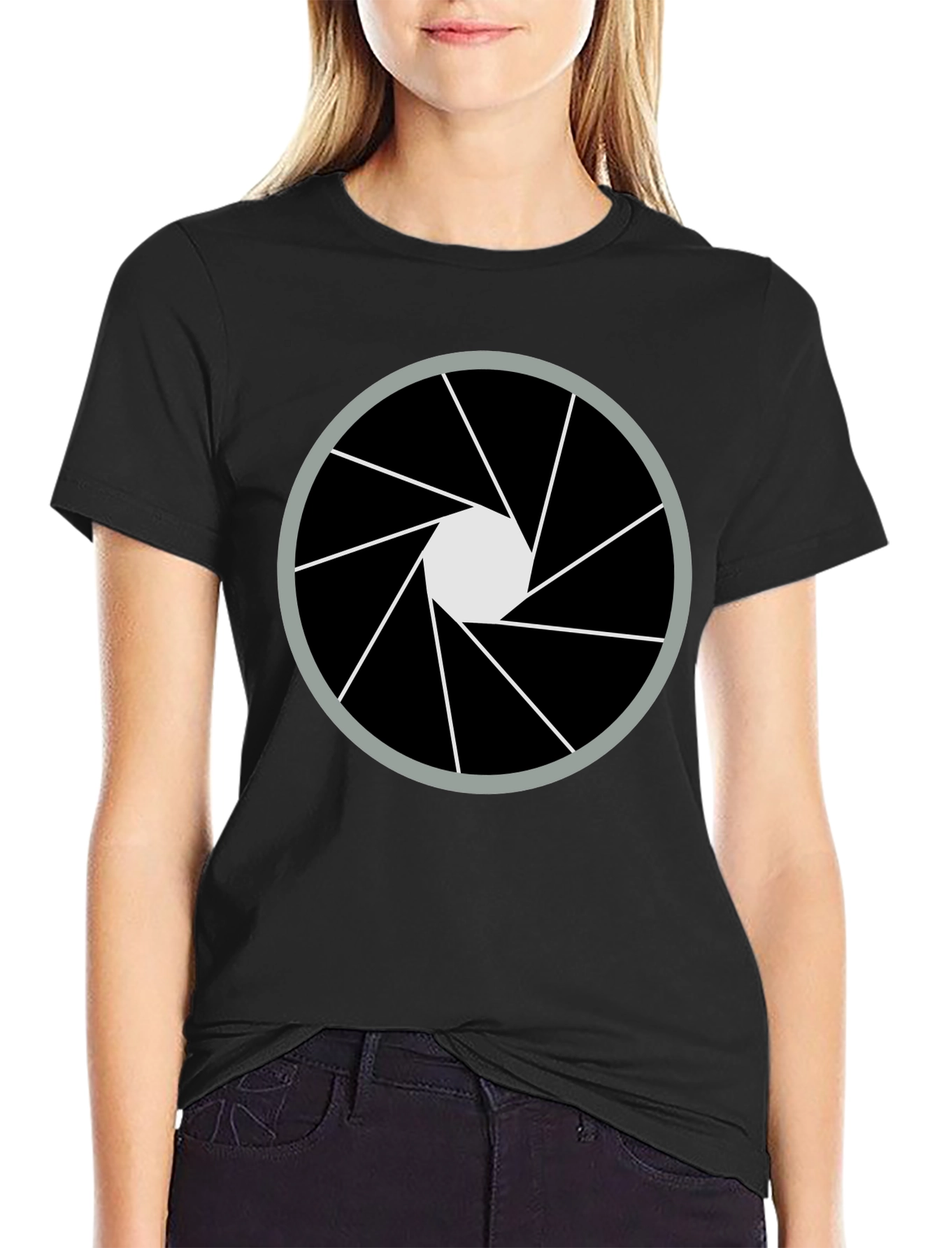 Aperture Lens T-Shirt - Photographer's Style - 2