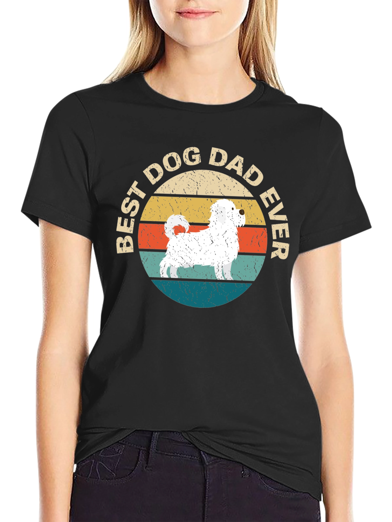 Best Dog Dad Ever T-Shirt - Cute Dog Graphic Tee - 2