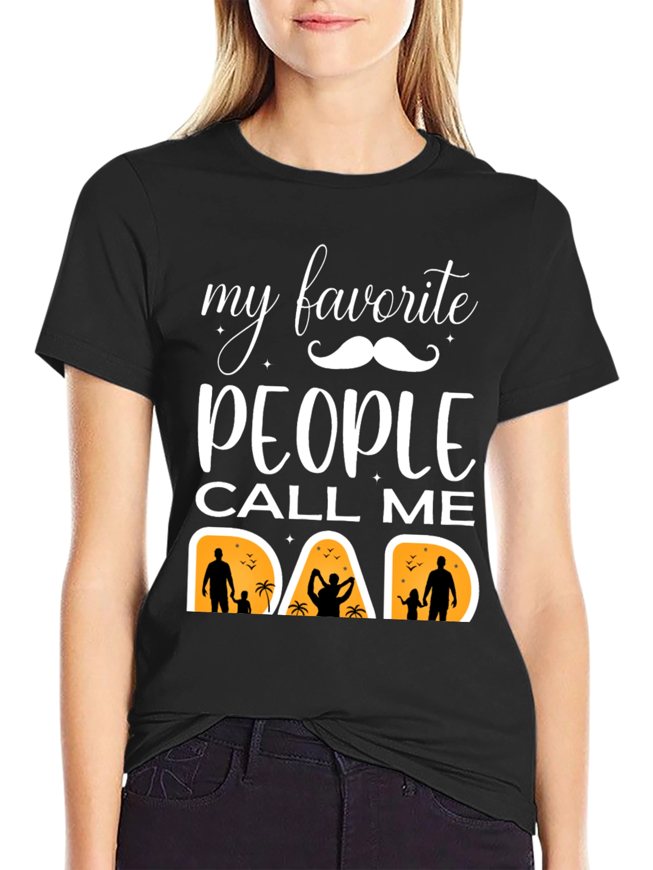 My Favorite People Call Me Dad Graphic Tee - 2