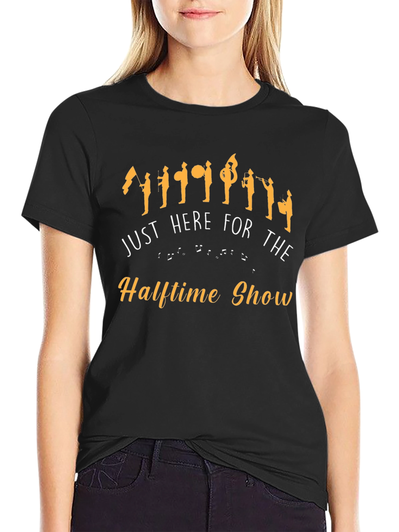 Black Halftime Show Band T-Shirt view 2