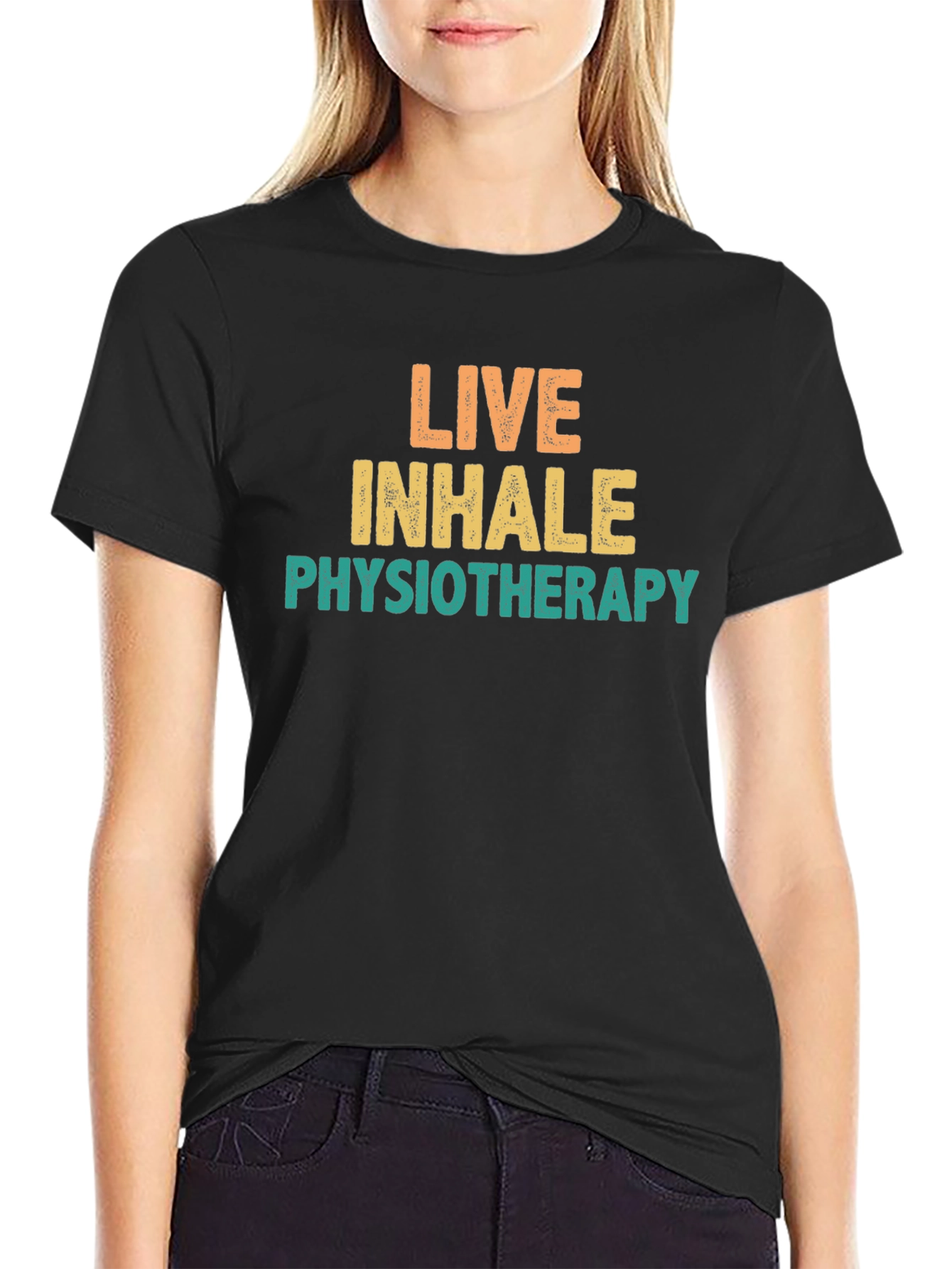 Live Inhale Physiotherapy T-Shirt - 2
