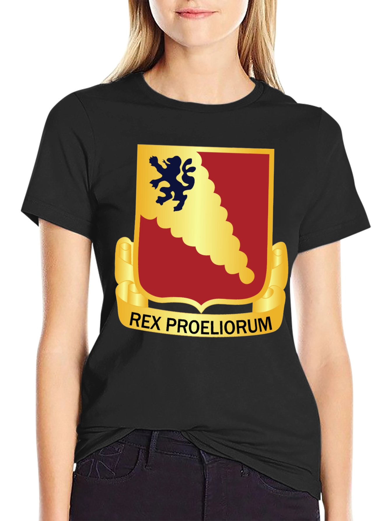 Black REX PROELIORUM T-Shirt view 2