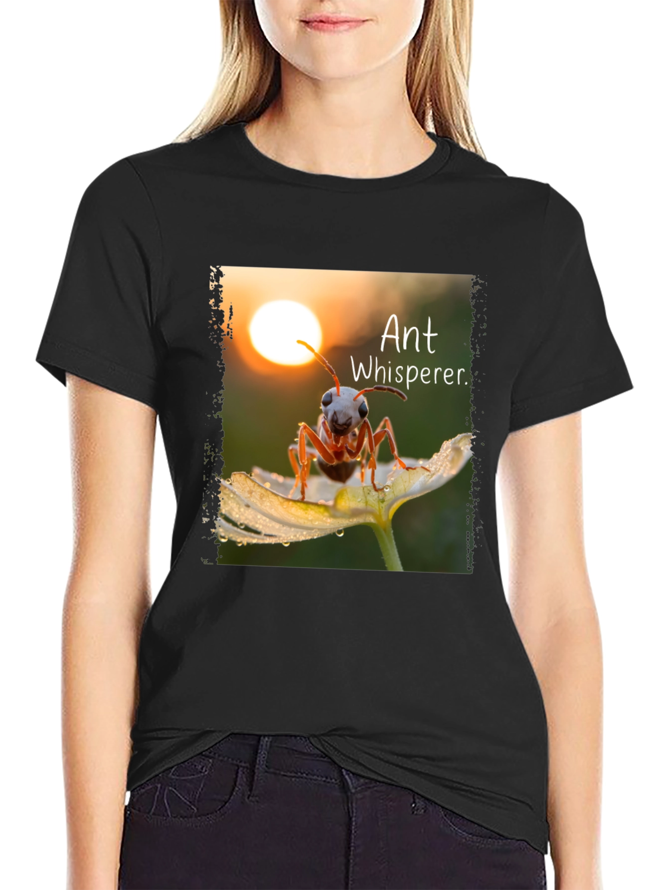 Black Ant Whisperer Graphic T-Shirt view 2