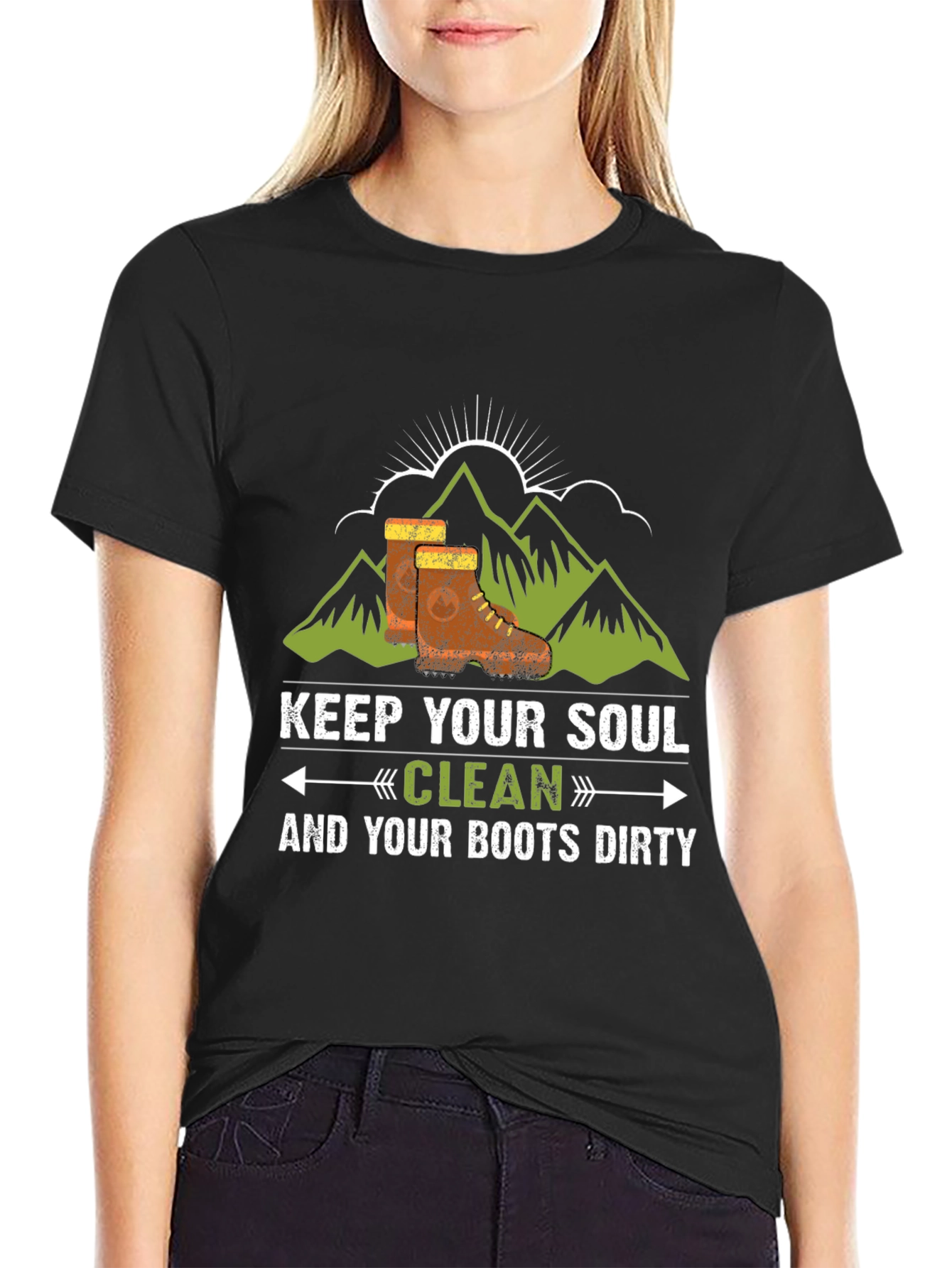 Keep Your Soul Clean & Boots Dirty T-Shirt - 2
