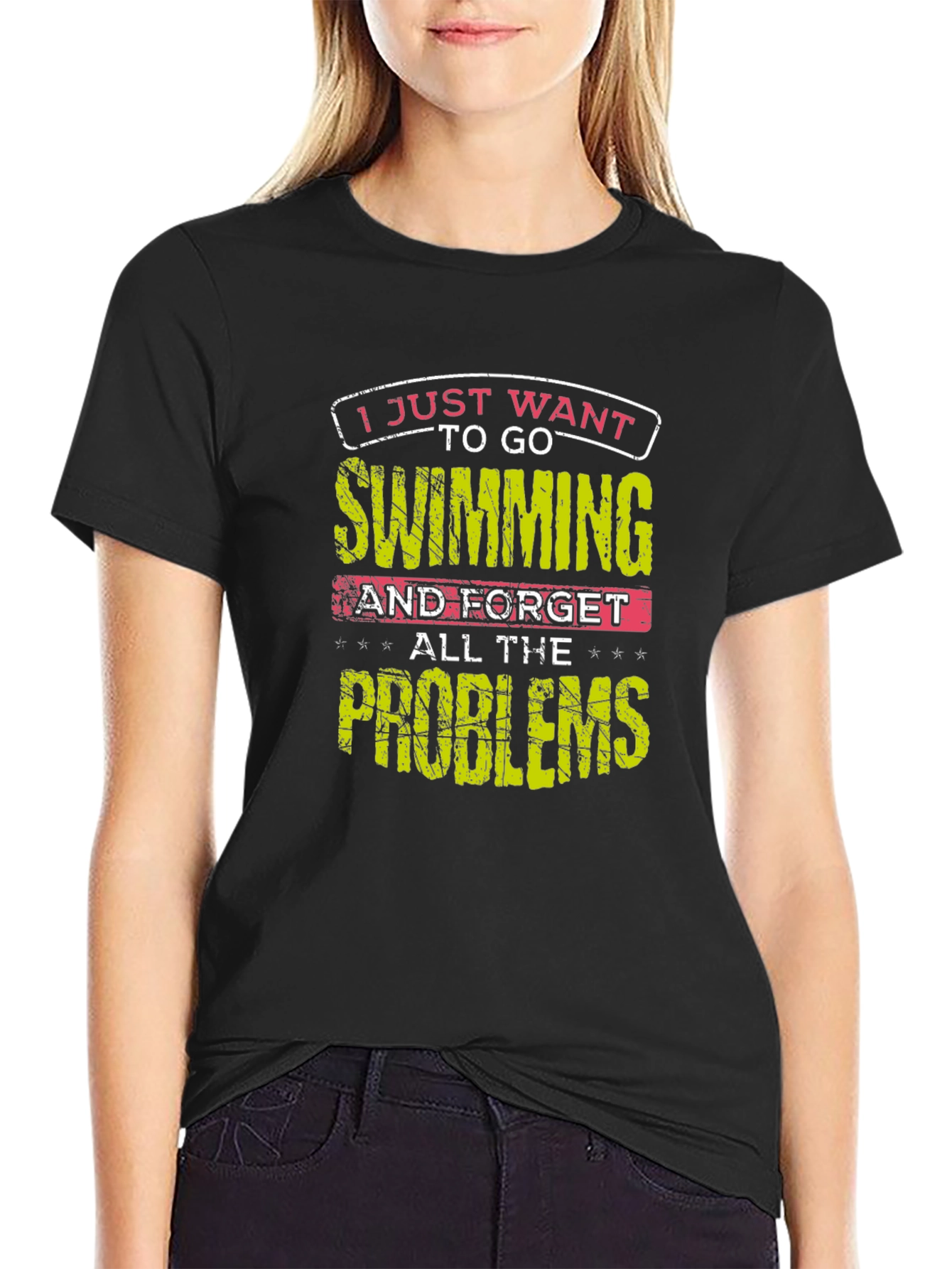 Swimming Problems Graphic Tee - 2