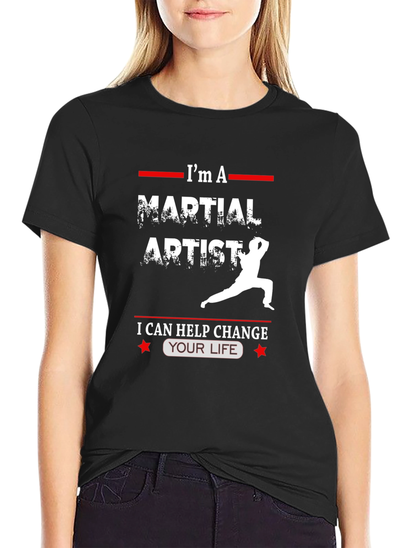 Martial Artist Graphic T-Shirt - 2