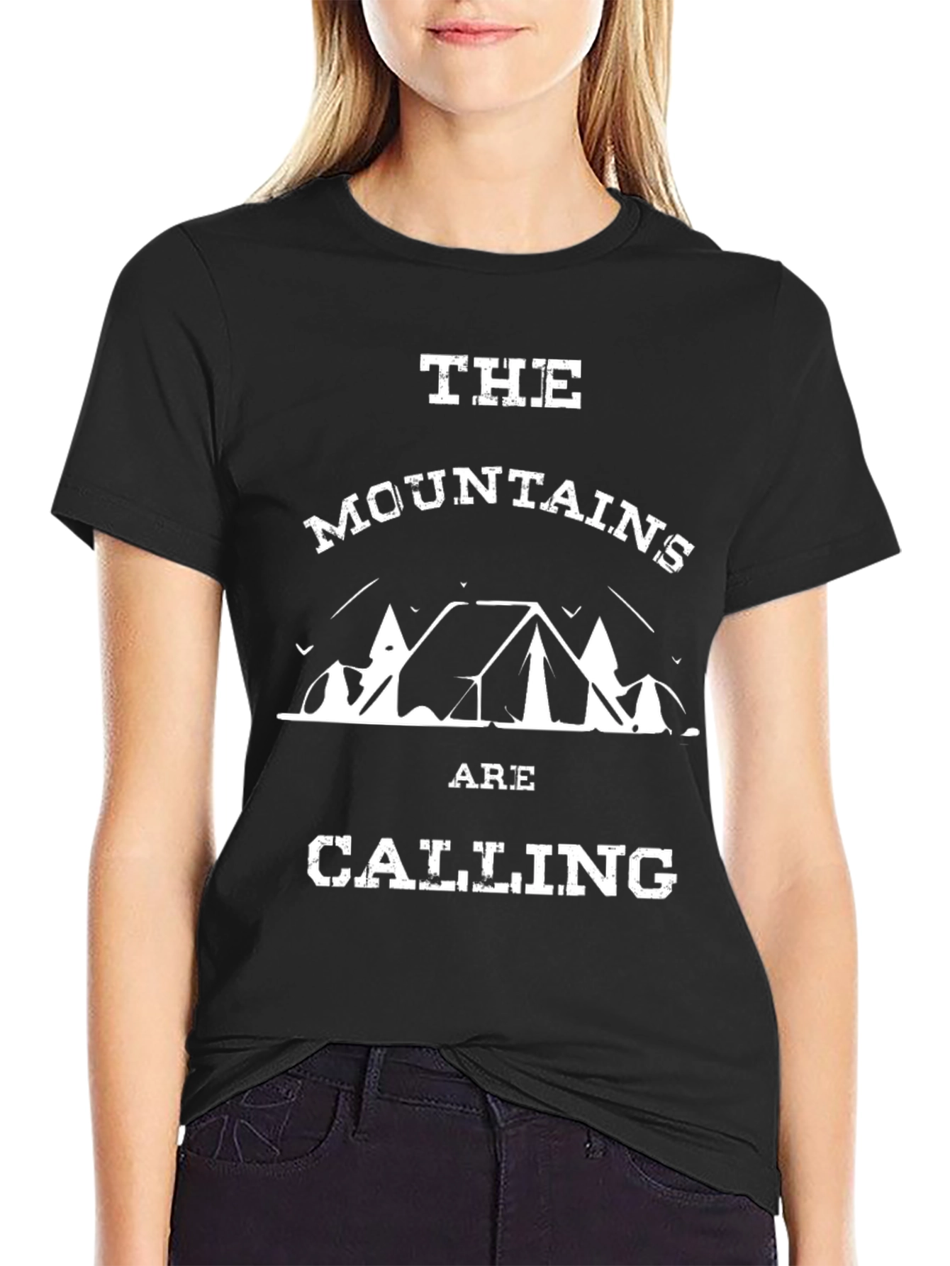 Black Mountains Are Calling Graphic Tee view 2