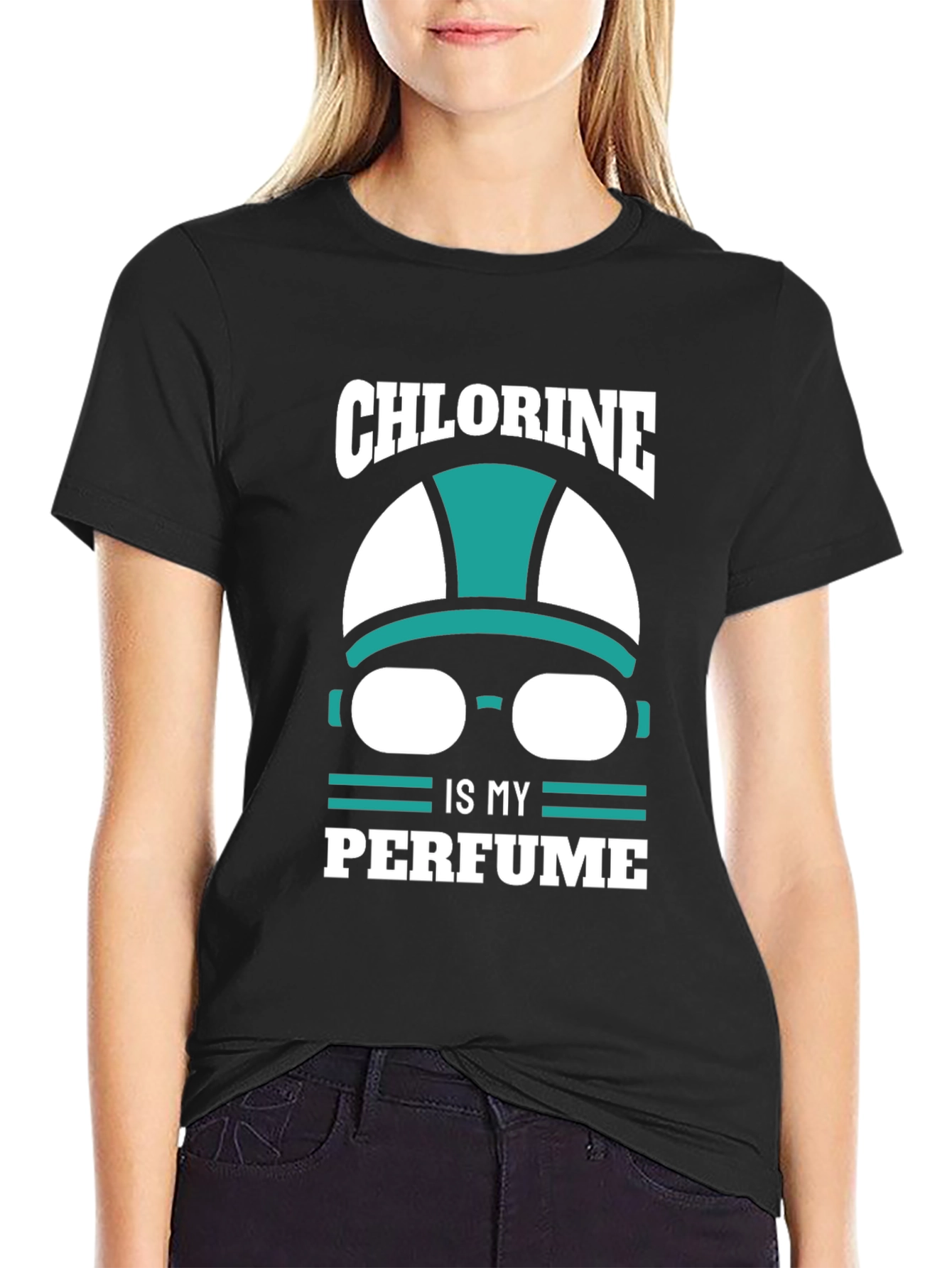 Chlorine is My Perfume - Swim T-Shirt - 2