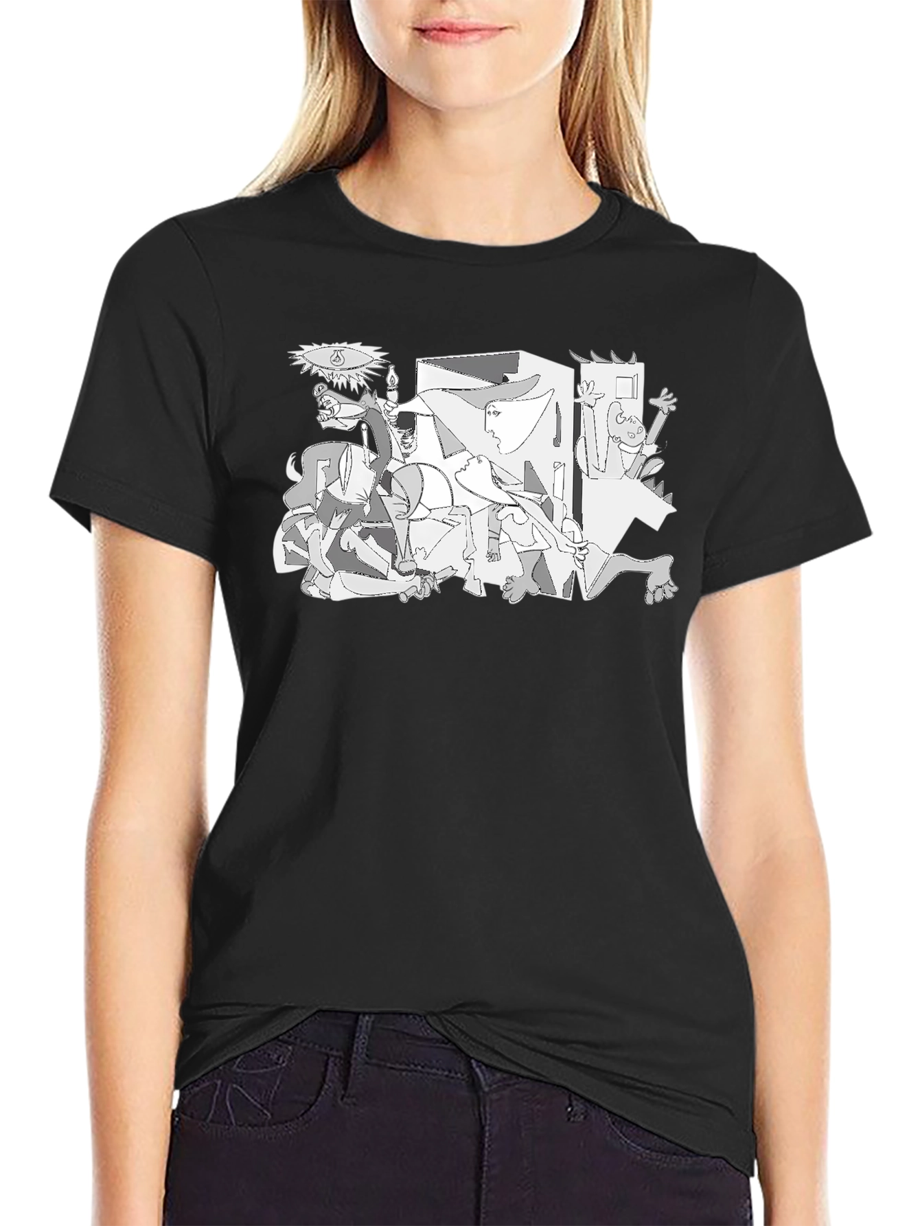 Guernica Art T-Shirt - Stylish Graphic Tee - 2