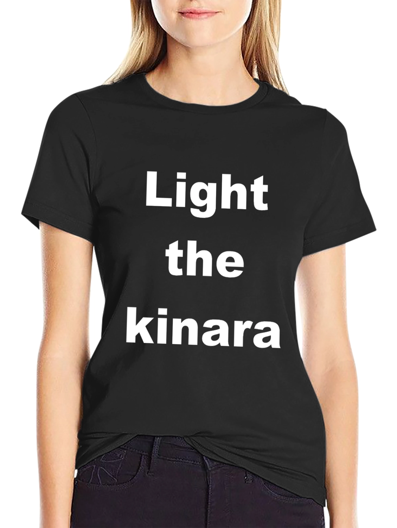 Light the Kinara T-Shirt - Black Kwanzaa Tee - 2