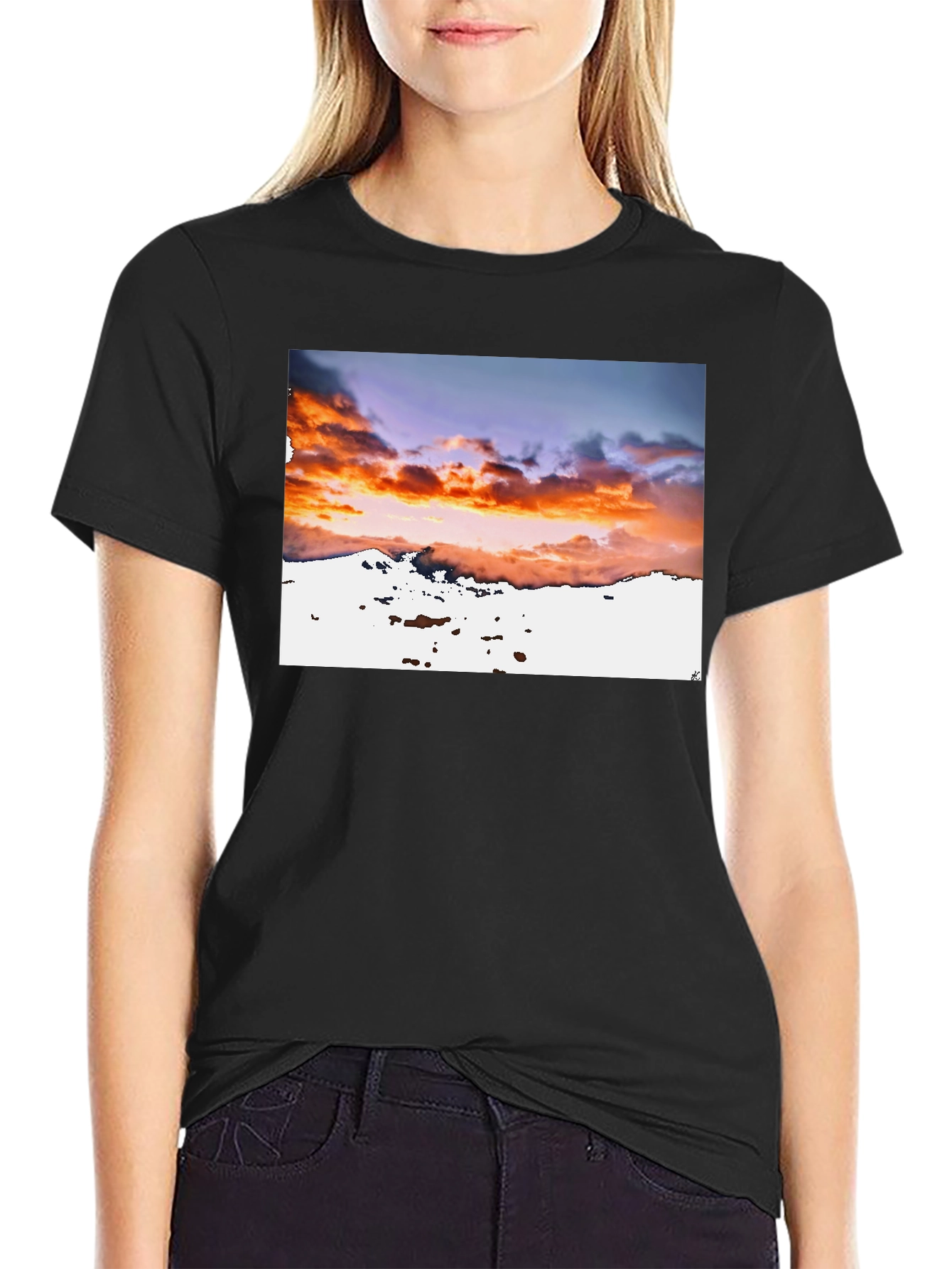 Sunset Cloud T-Shirt - 2