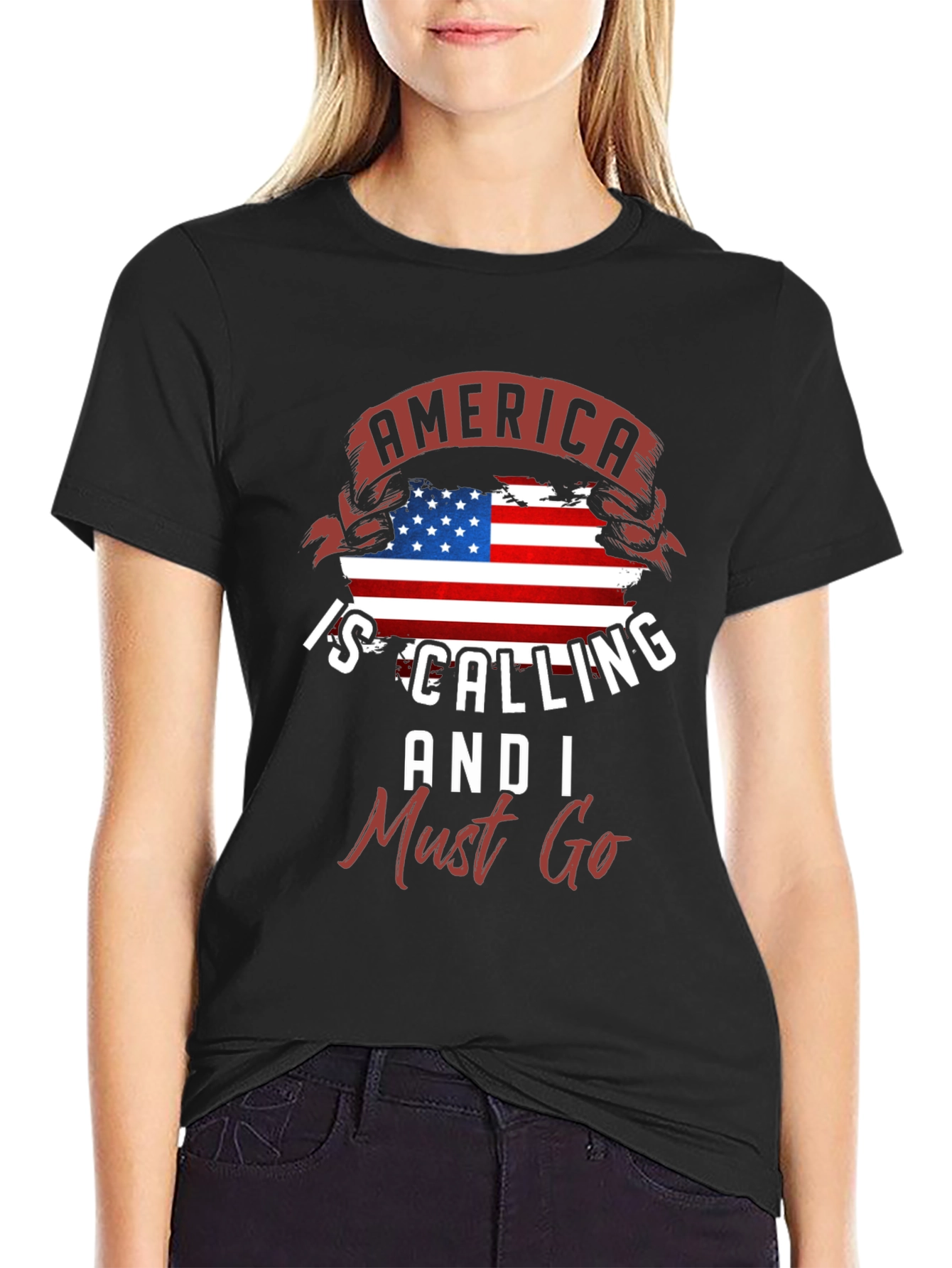 Black America Is Calling T-Shirt view 2